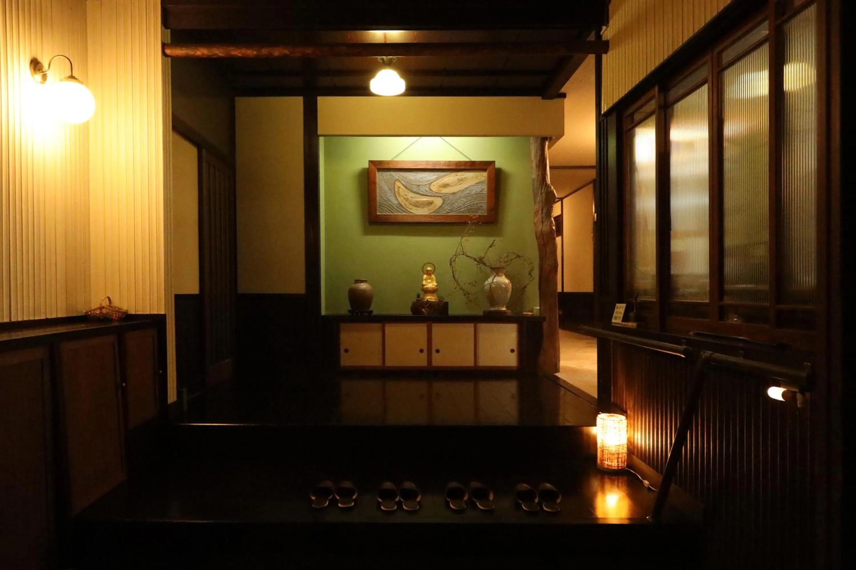 Lobby or reception in Daibutsu Ryokan