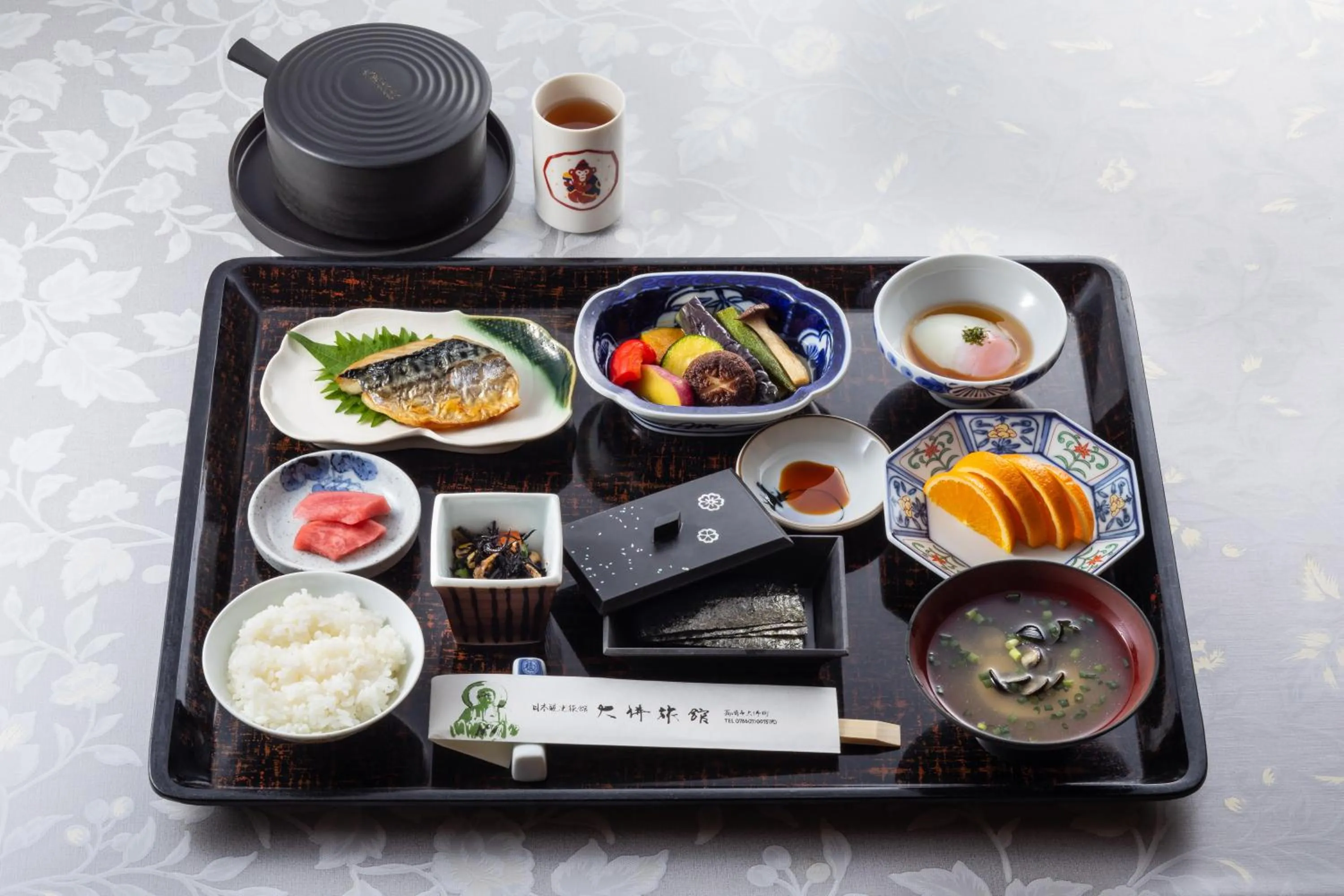 Breakfast in Daibutsu Ryokan