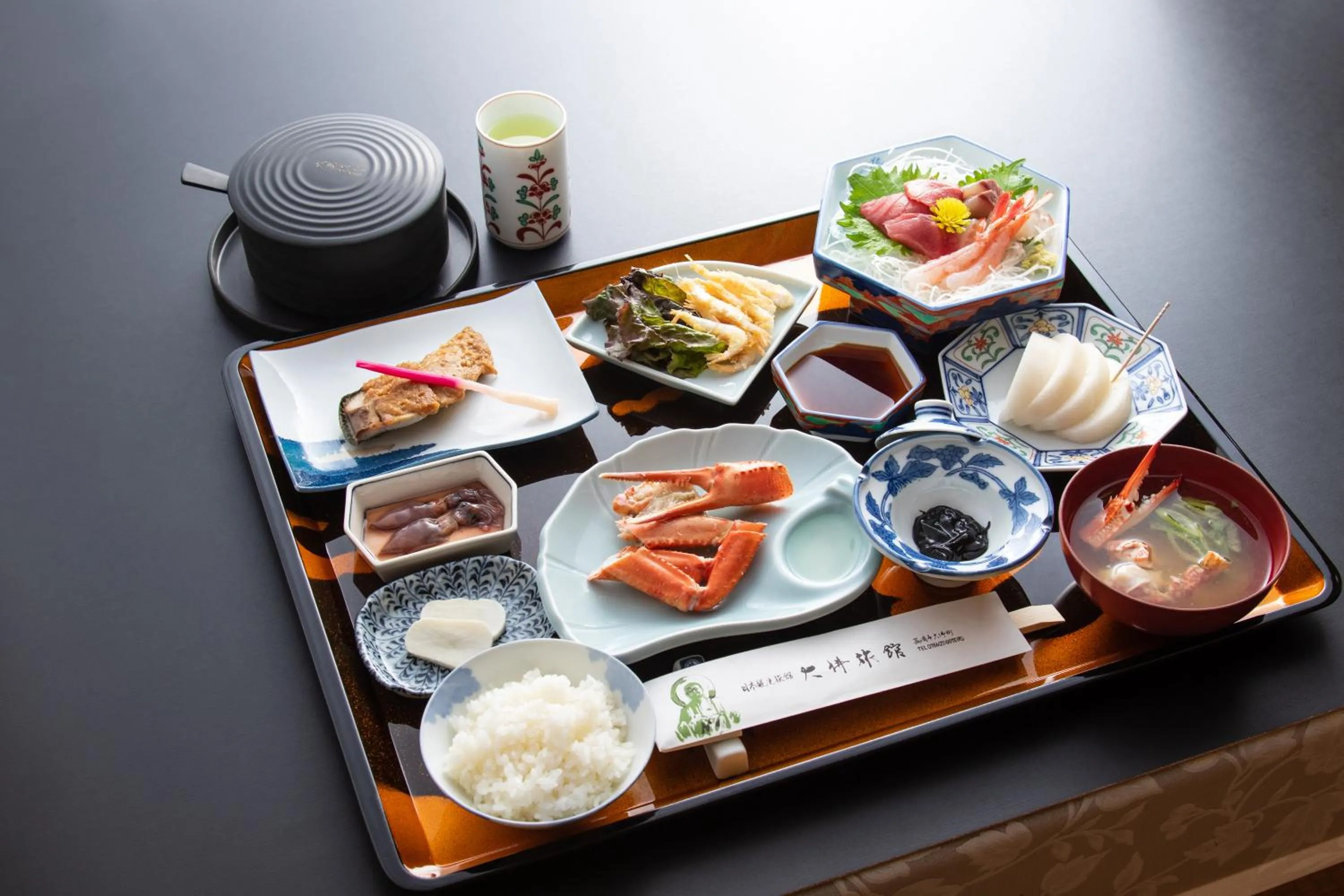 Dinner in Daibutsu Ryokan