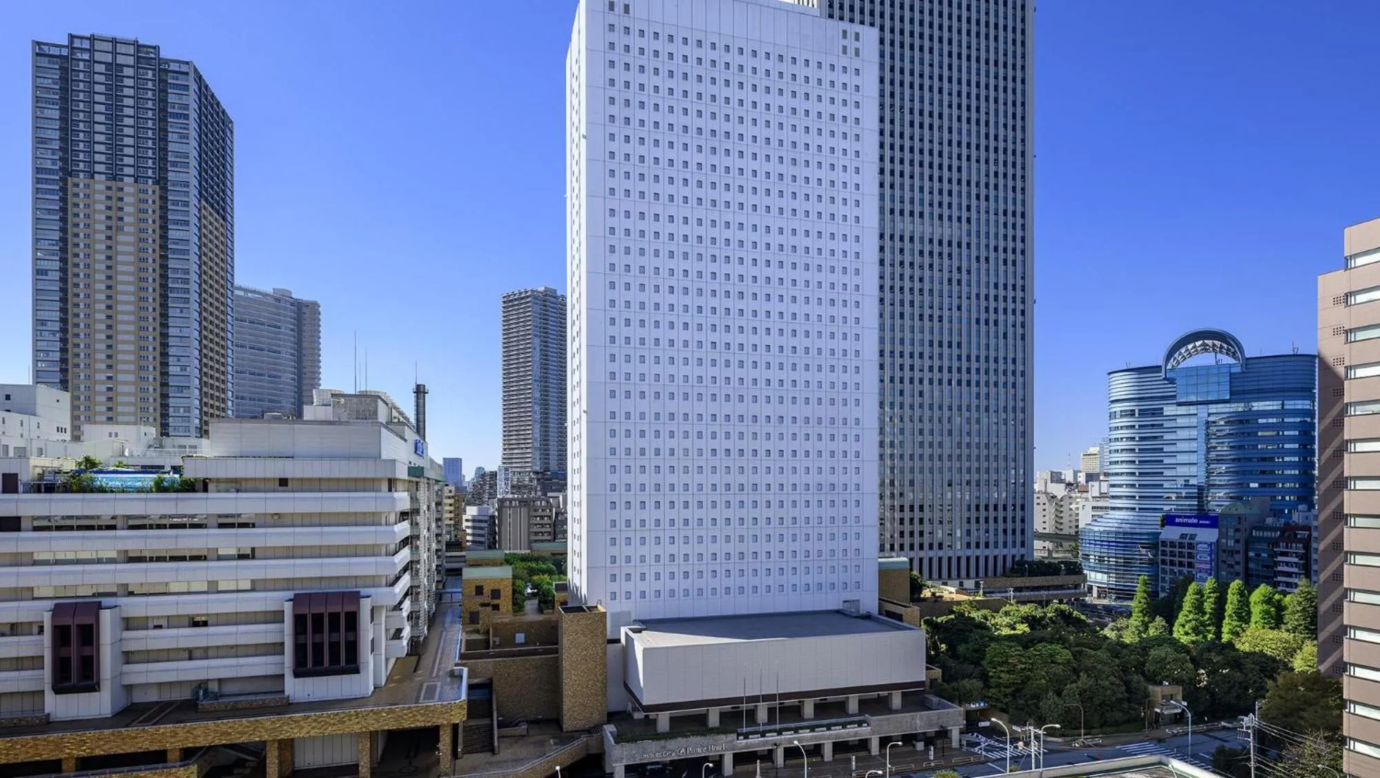 Property building in Sunshine City Prince Hotel Ikebukuro Tokyo
