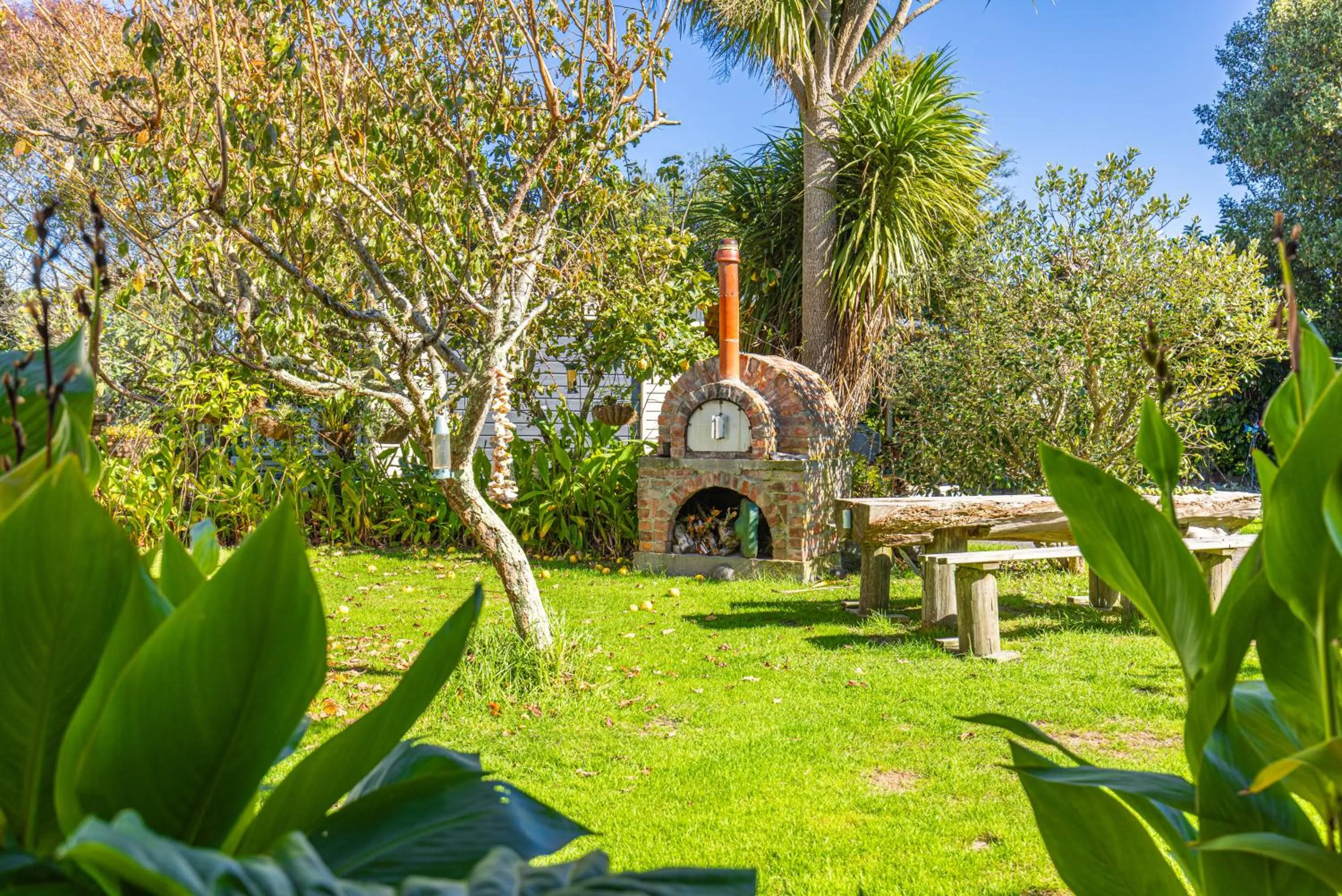 Garden in Braemar House B&B and YHA Hostel