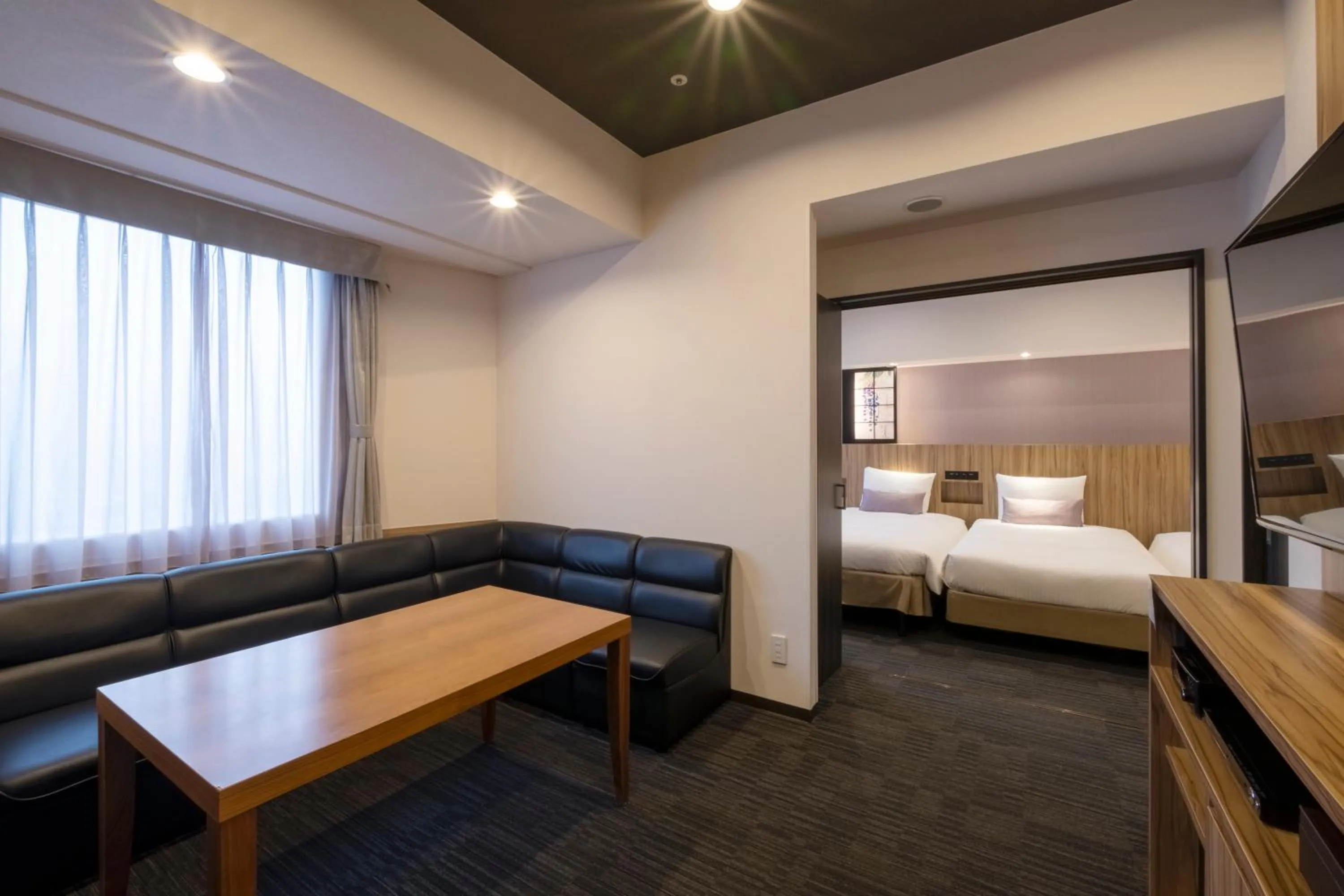 Living room in Hundred Stay Tokyo Shinjuku