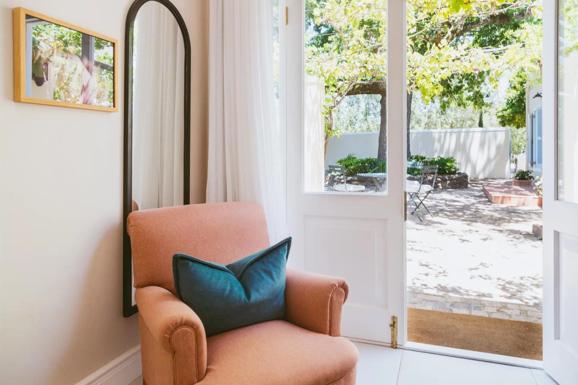 Decorative detail in Auberge Clermont