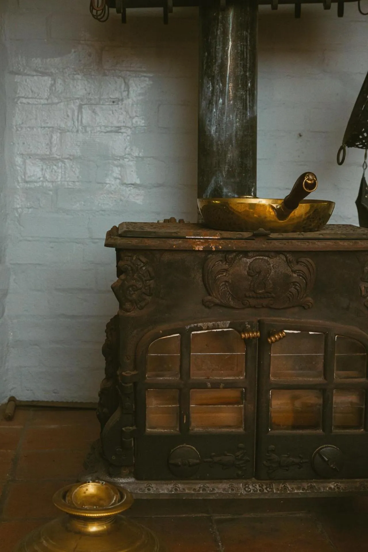 kitchen in Auberge Clermont