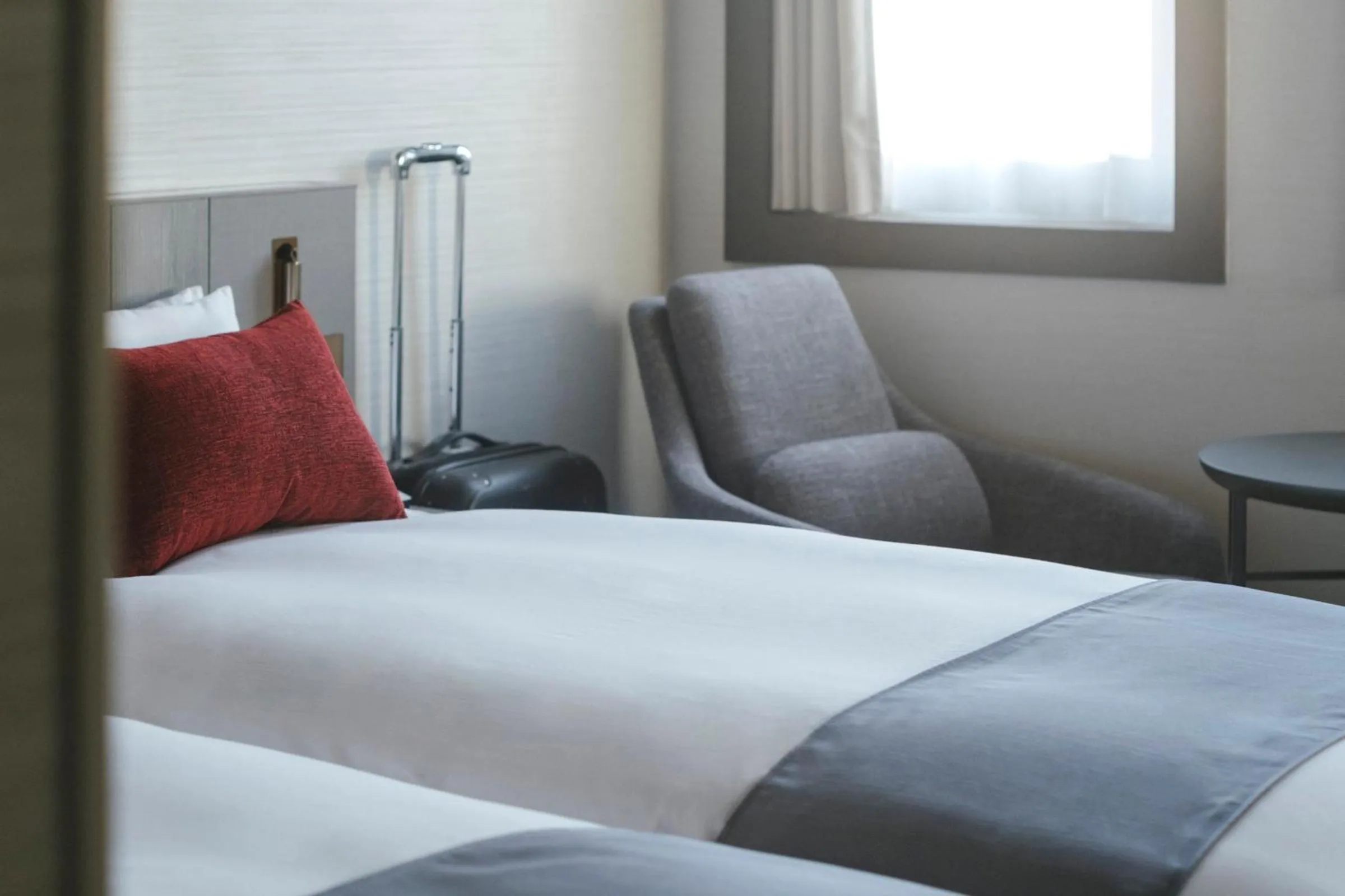 Photo of the whole room, Bed in Hotel JAL City Haneda Tokyo