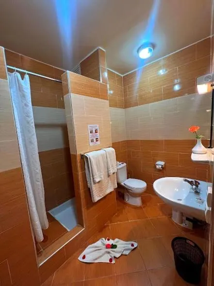 Shower in Studiotel Afoud