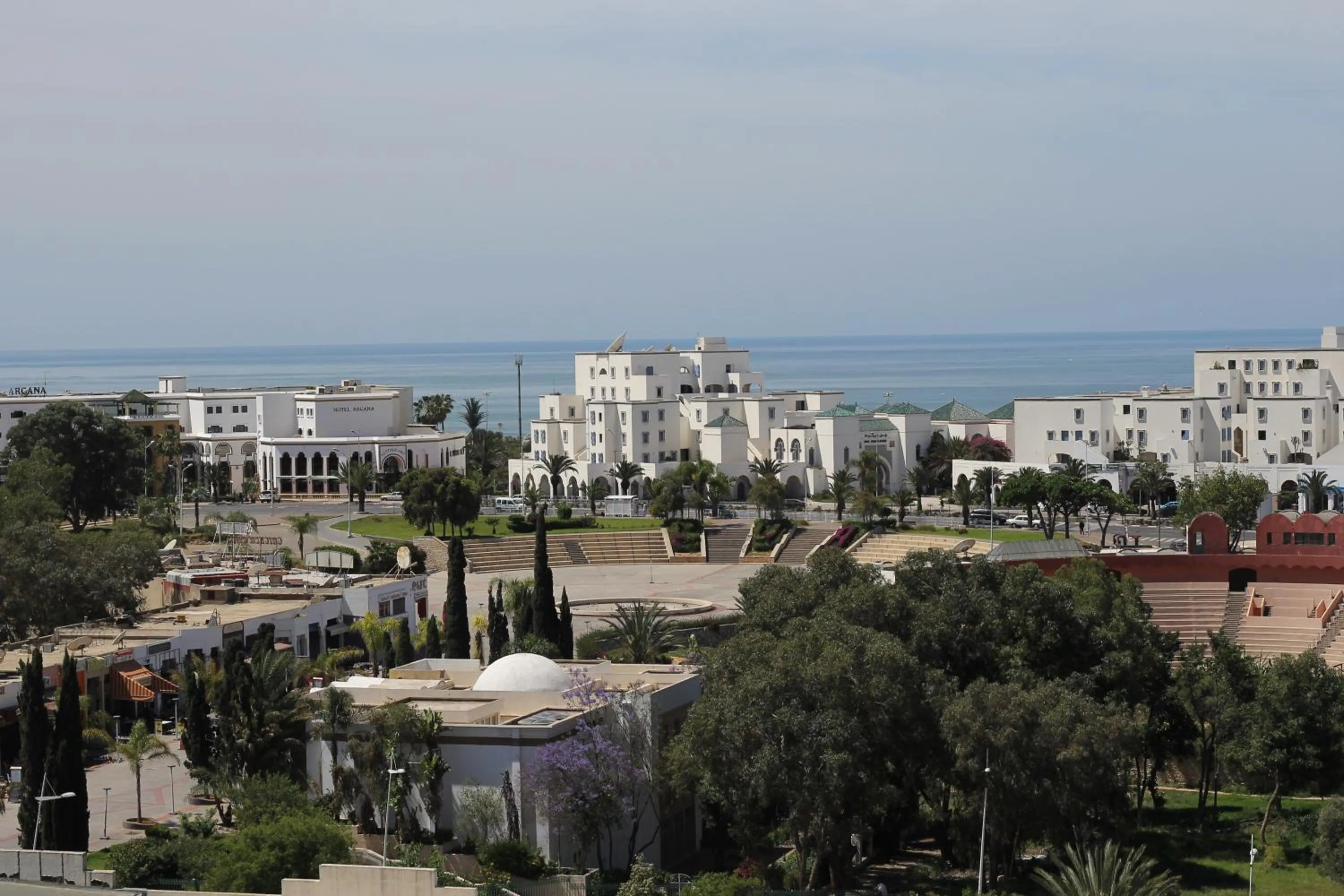 Sea view in Studiotel Afoud