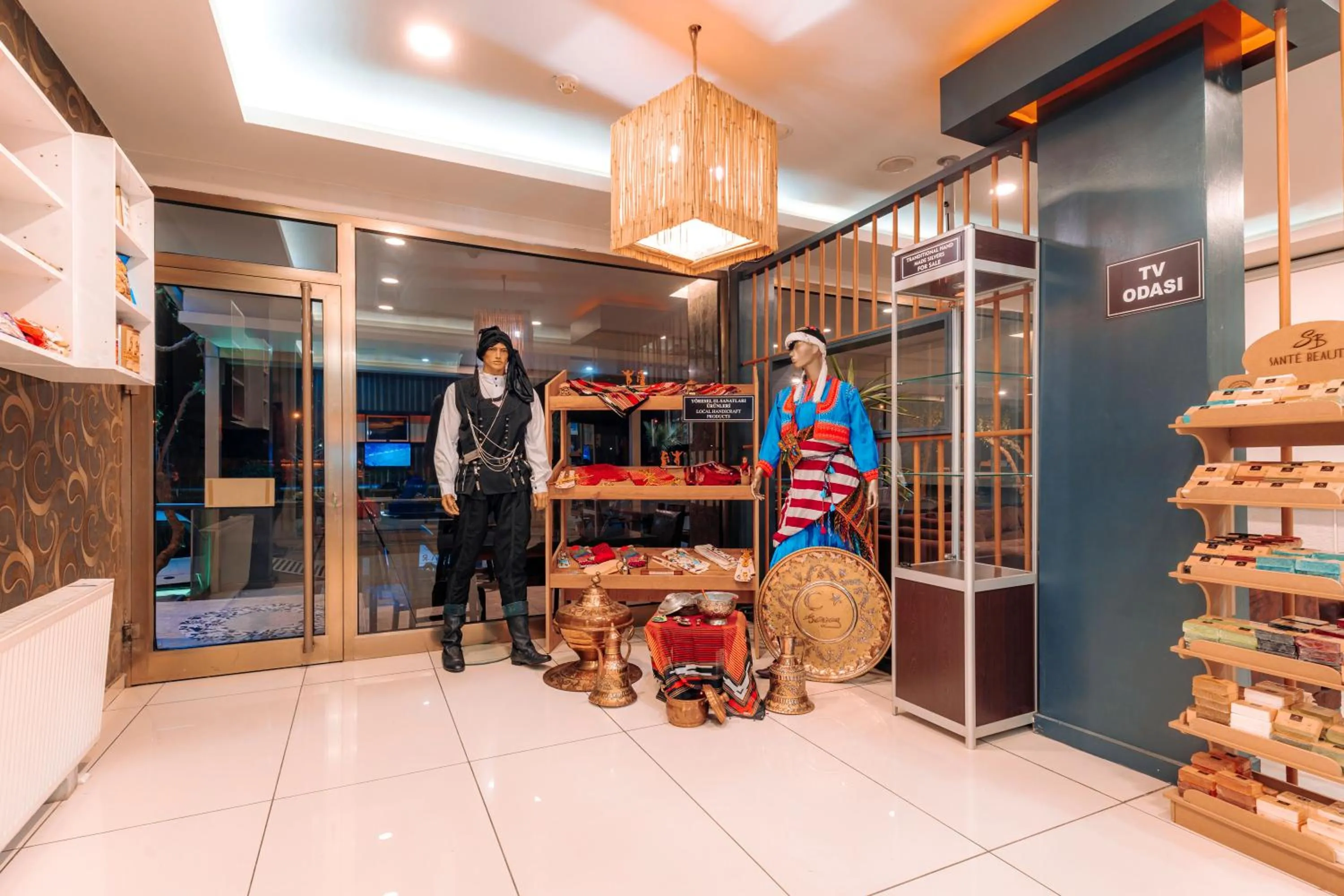 Shopping Area in Aksular Hotel