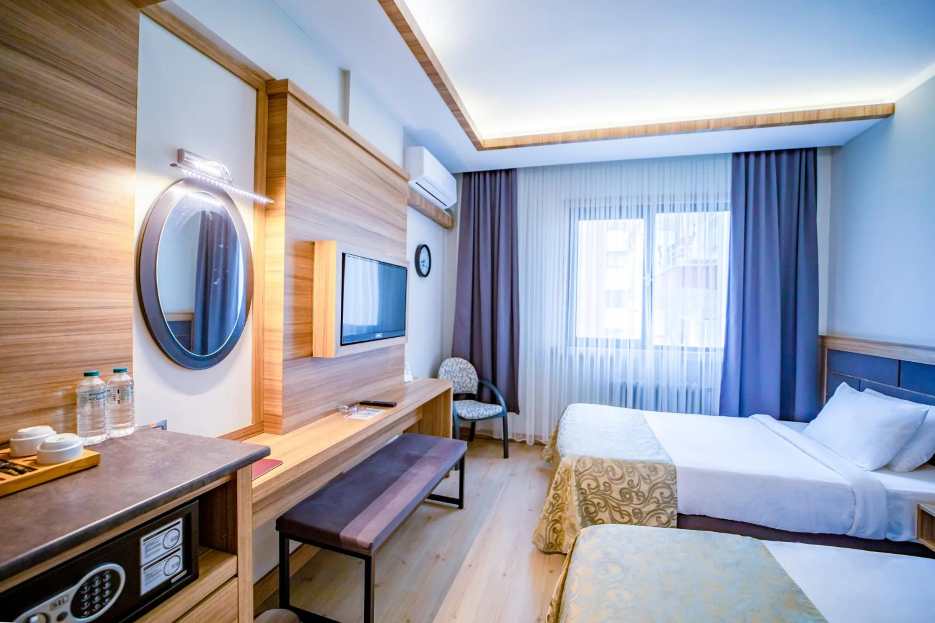 Bed in Aksular Hotel