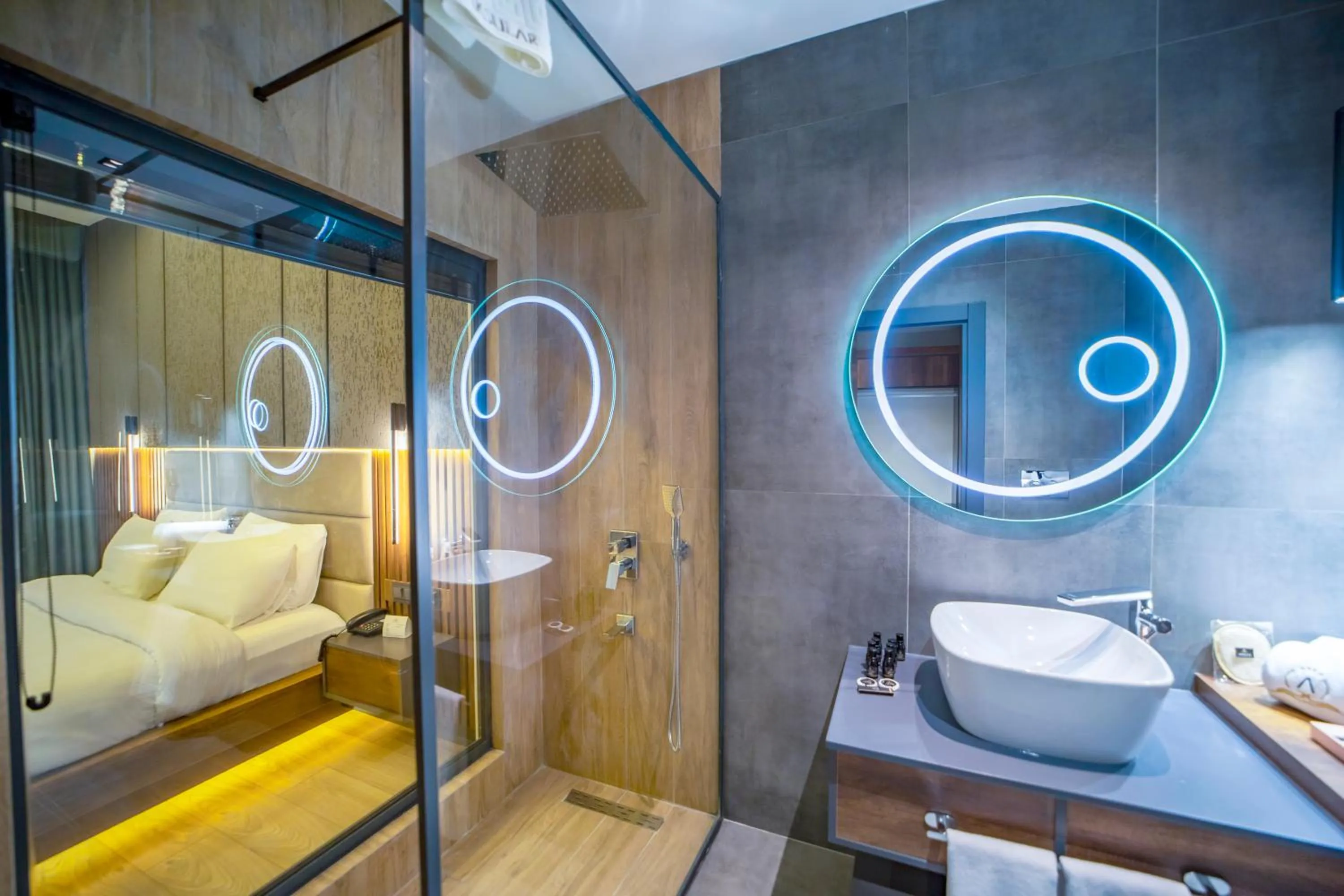 Shower in Aksular Hotel