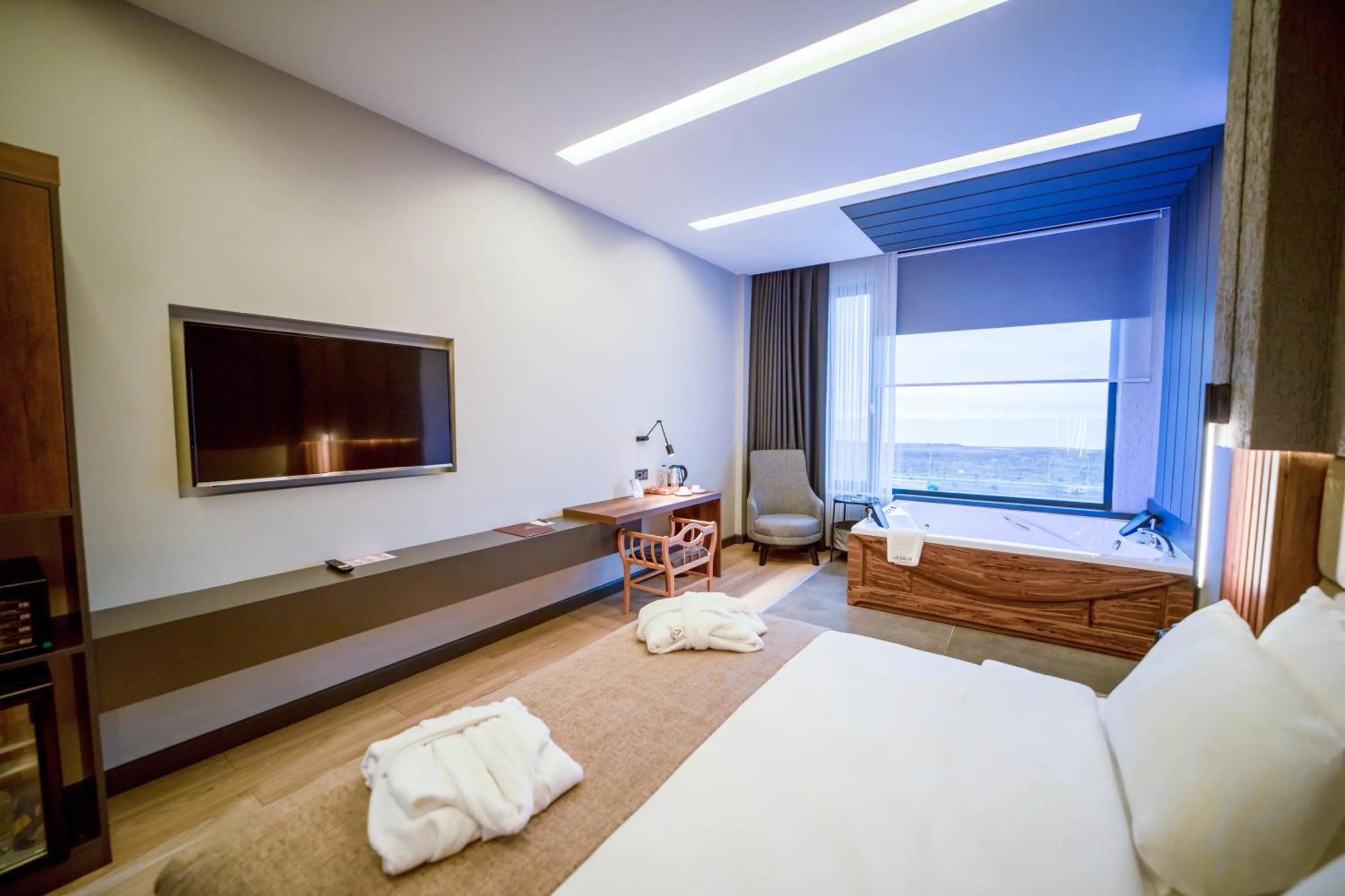 Bed in Aksular Hotel