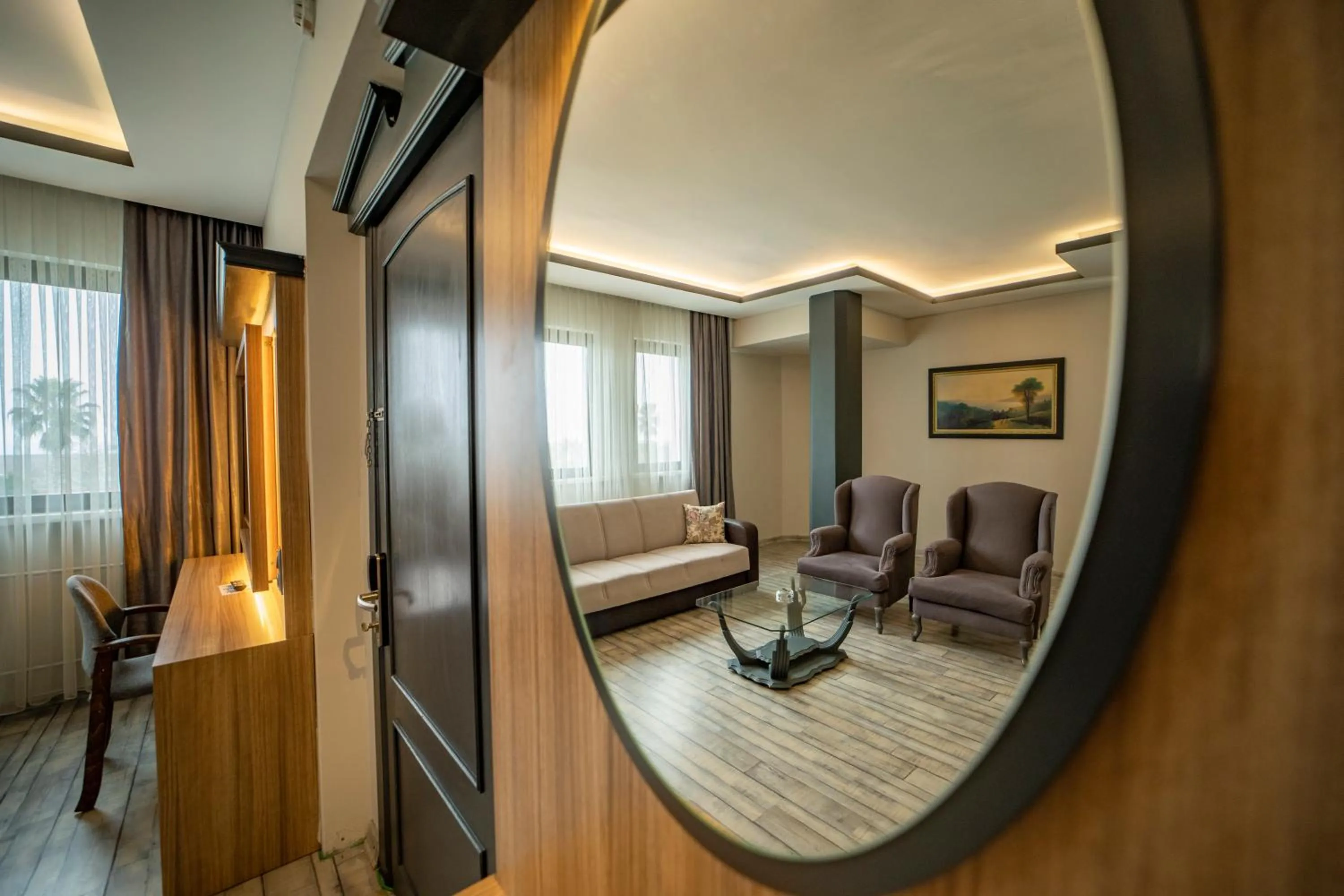 Living room in Aksular Hotel