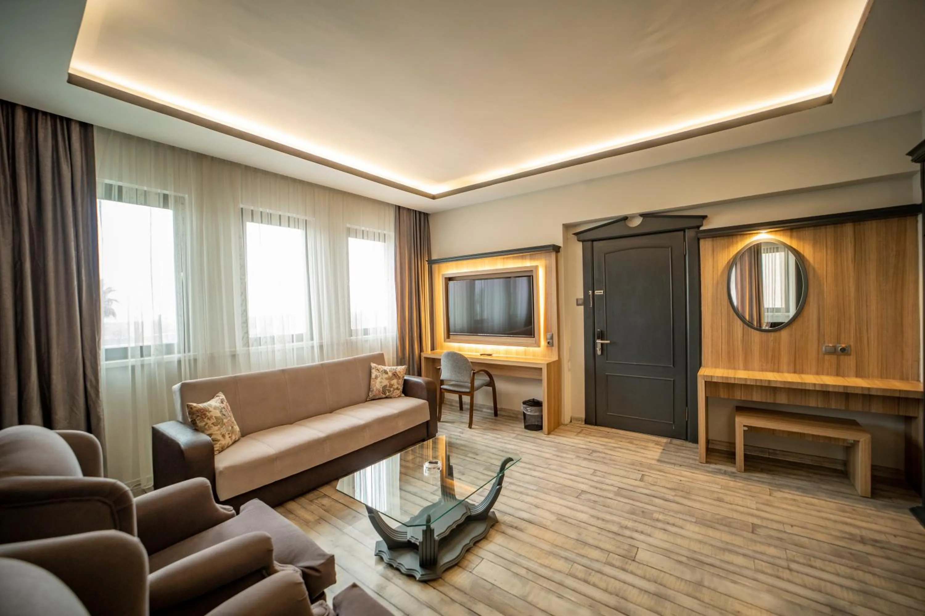 Living room in Aksular Hotel