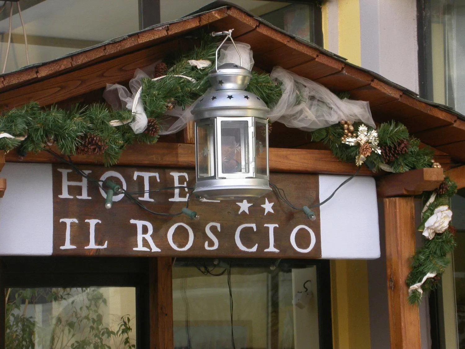 Decorative detail in Hotel Il Roscio