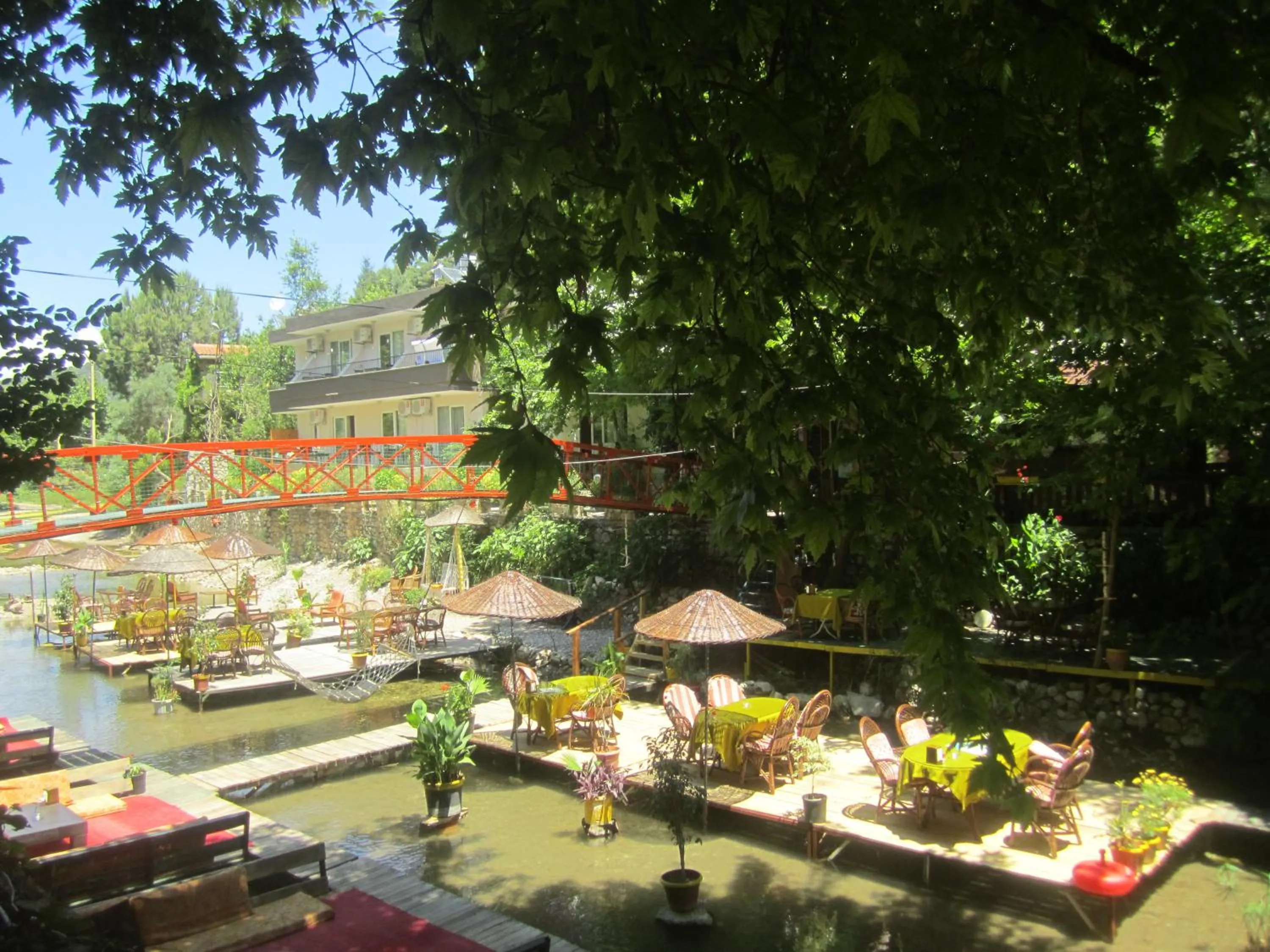 Garden view in Arikanda River Garden Hotel