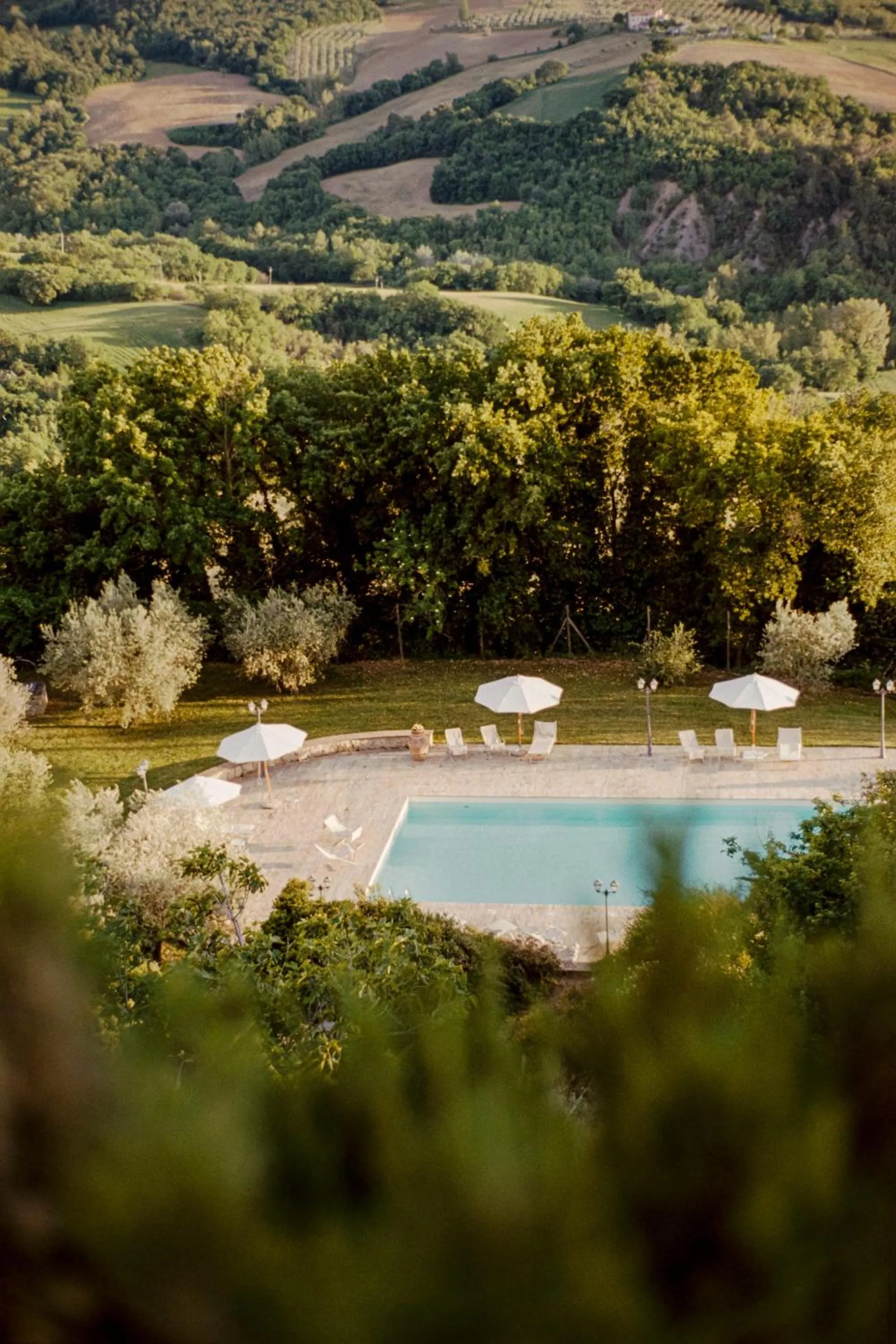 Swimming pool in Aethos Saragano