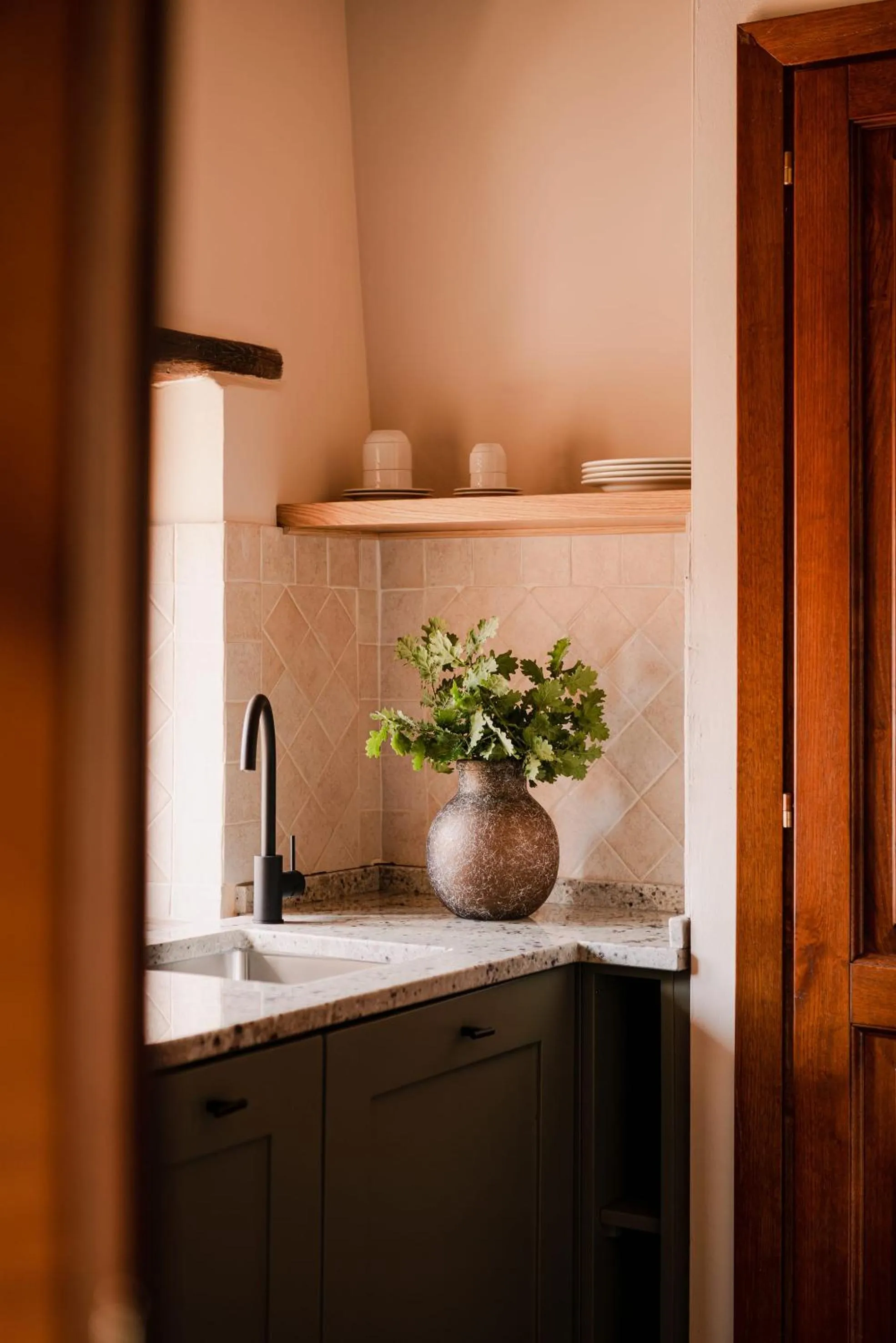 Kitchen or kitchenette in Aethos Saragano