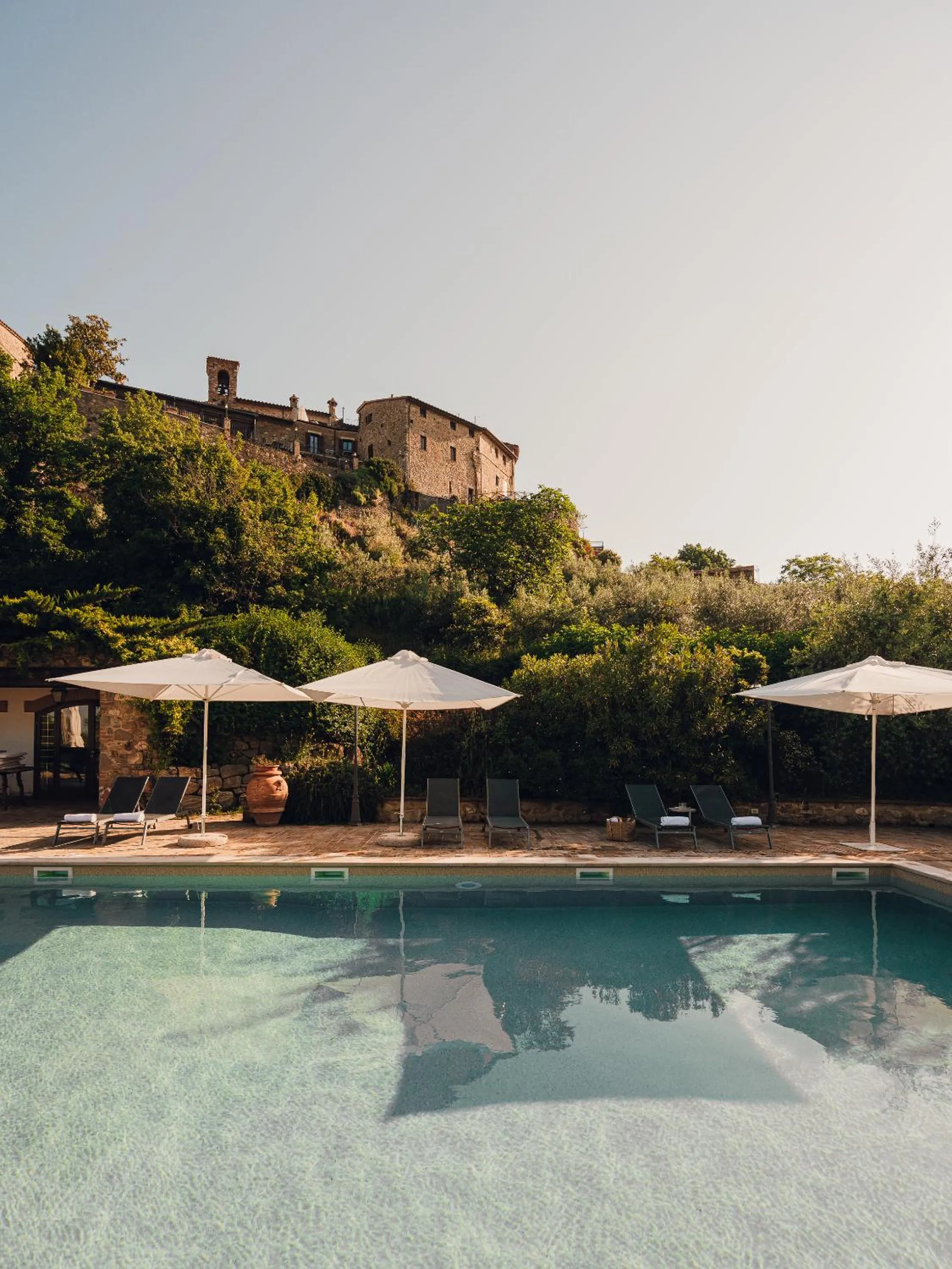 Swimming pool in Aethos Saragano