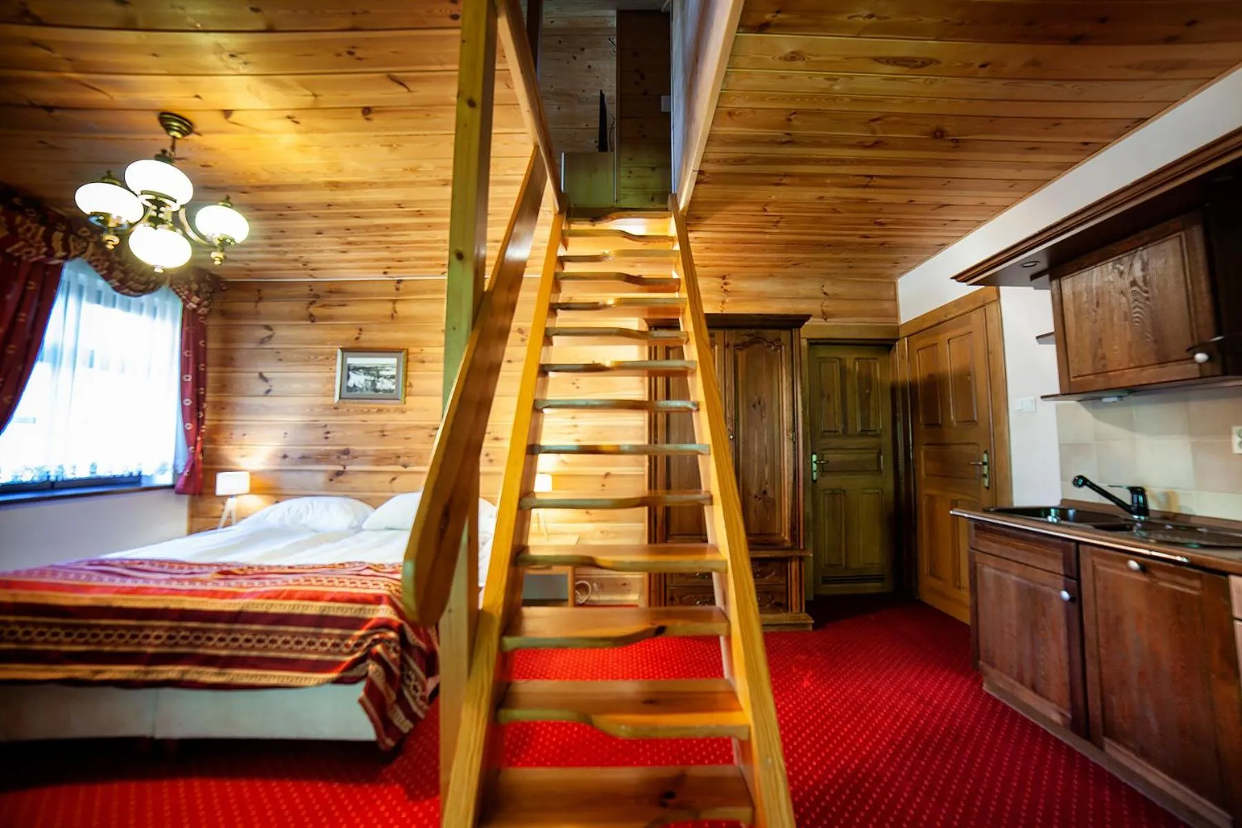 Photo of the whole room, Bed in Hotel Dworek Wapionka