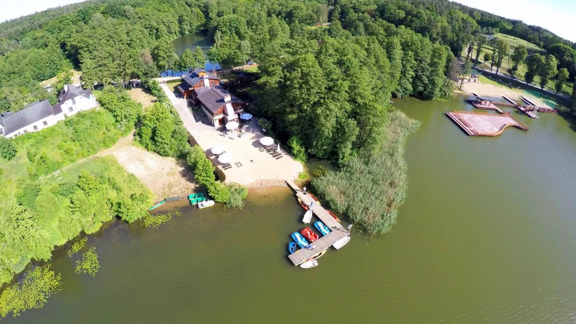 Windsurfing in Hotel Dworek Wapionka