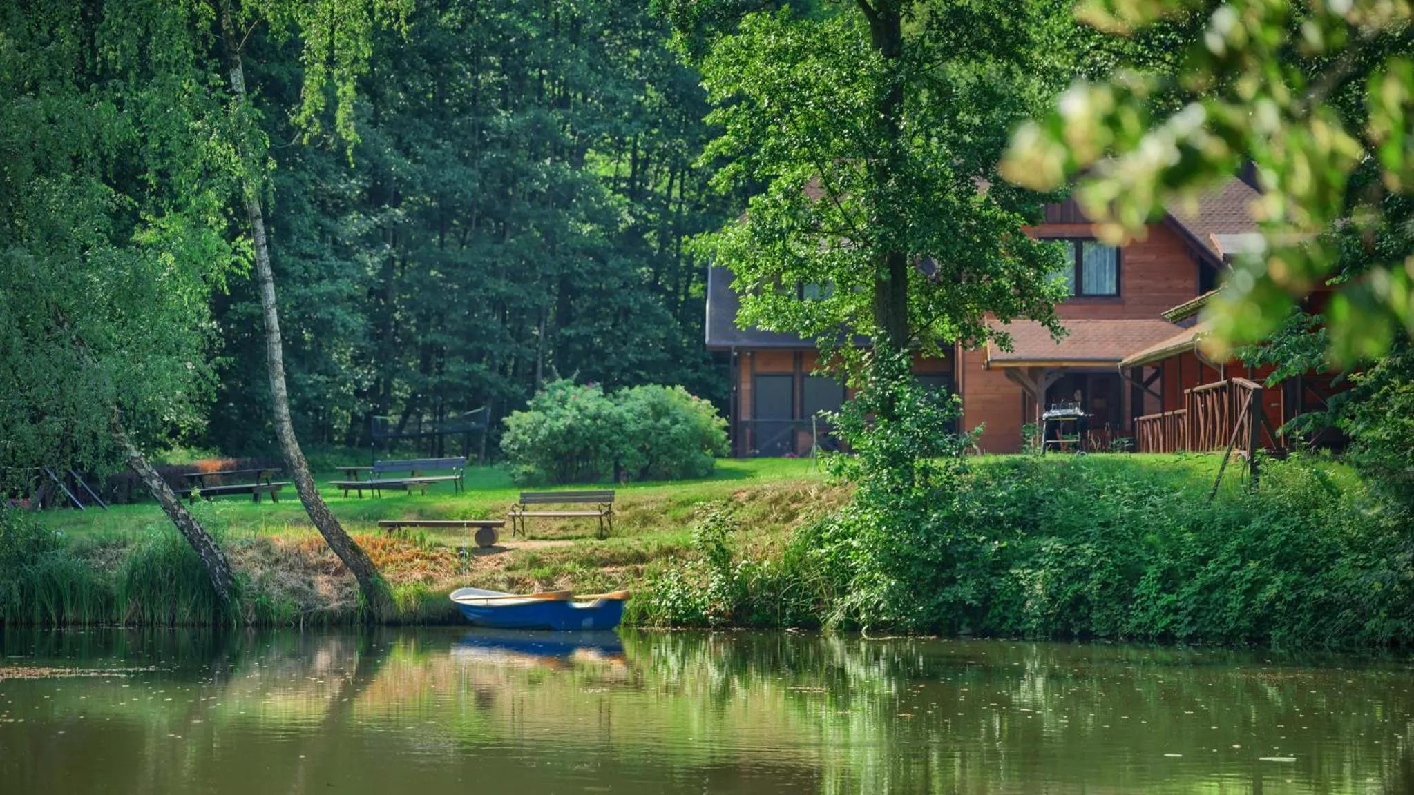 Property building in Hotel Dworek Wapionka