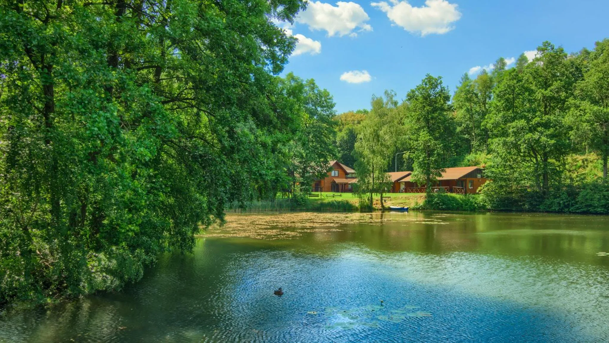 Property building in Hotel Dworek Wapionka