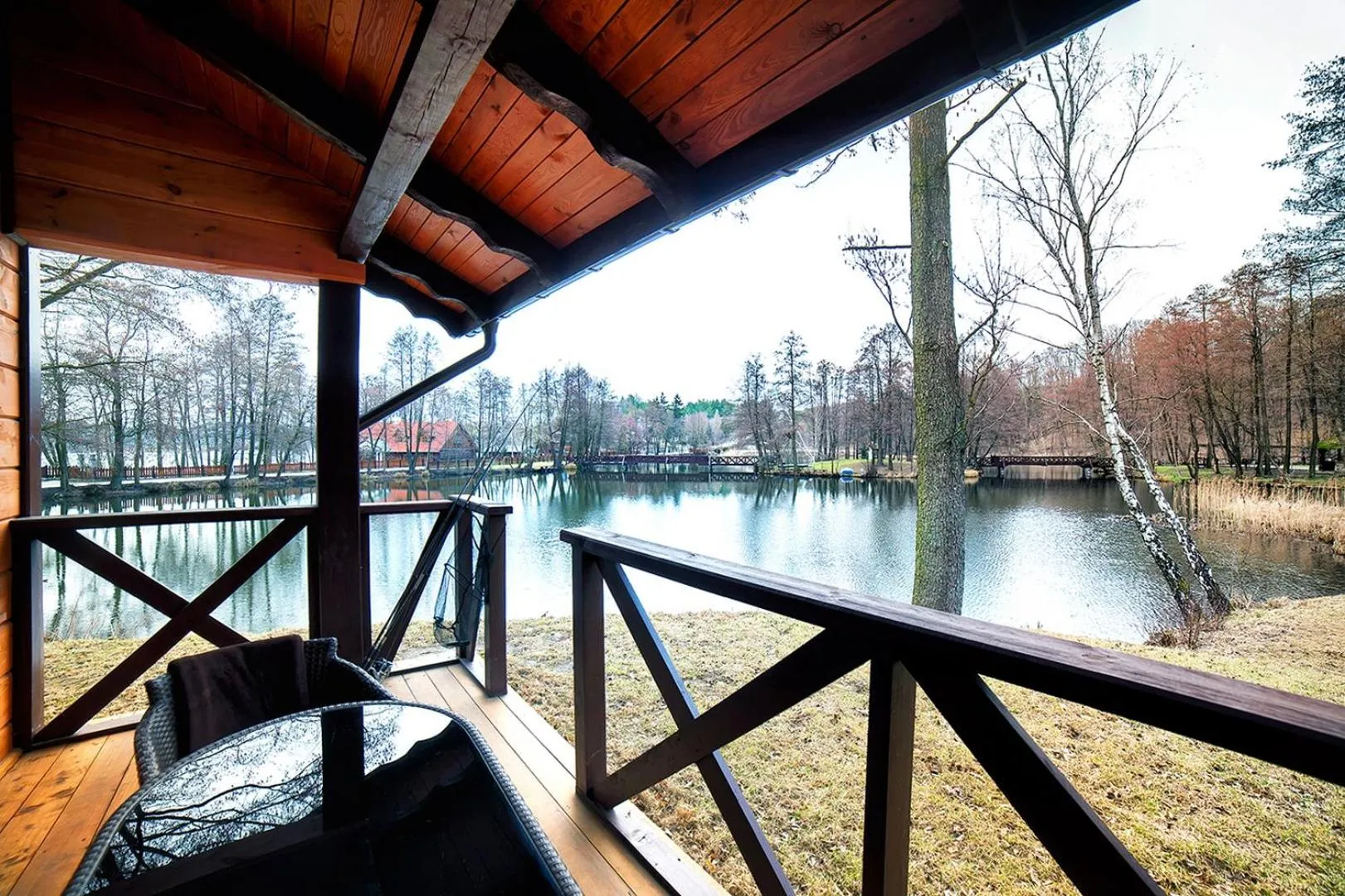 Balcony/Terrace in Hotel Dworek Wapionka