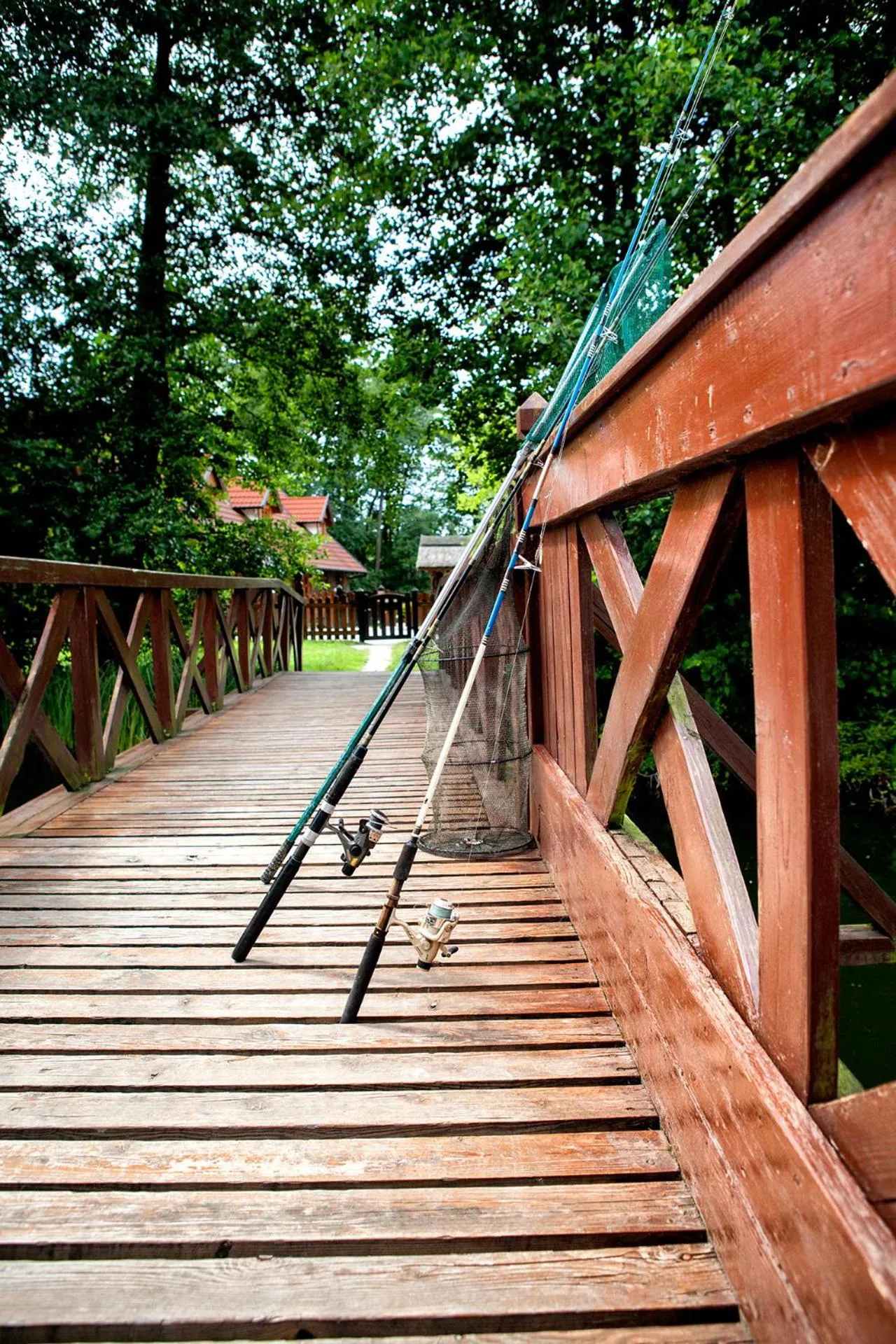 Fishing in Hotel Dworek Wapionka