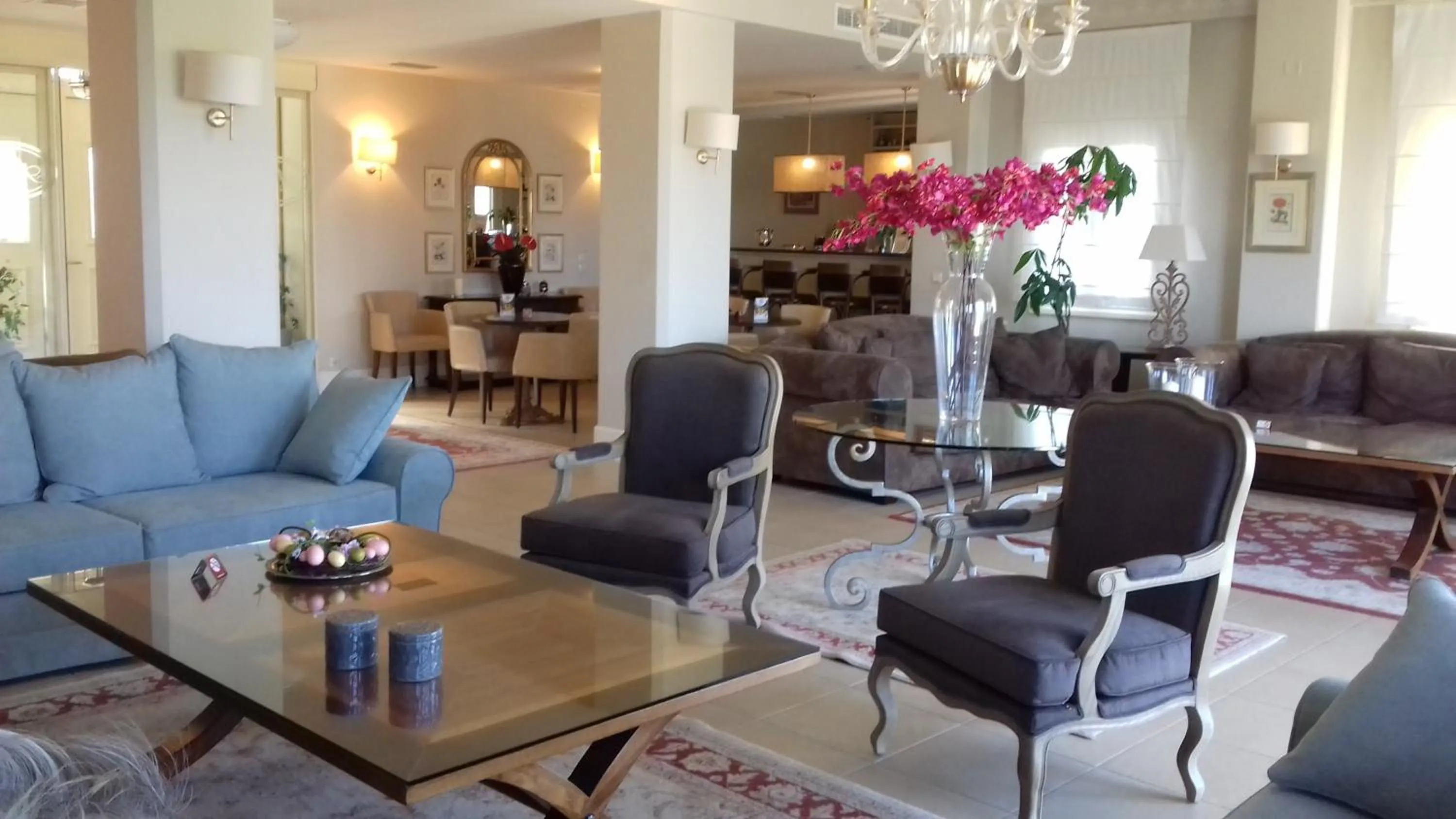 Living room in Anemolia Resort and Spa