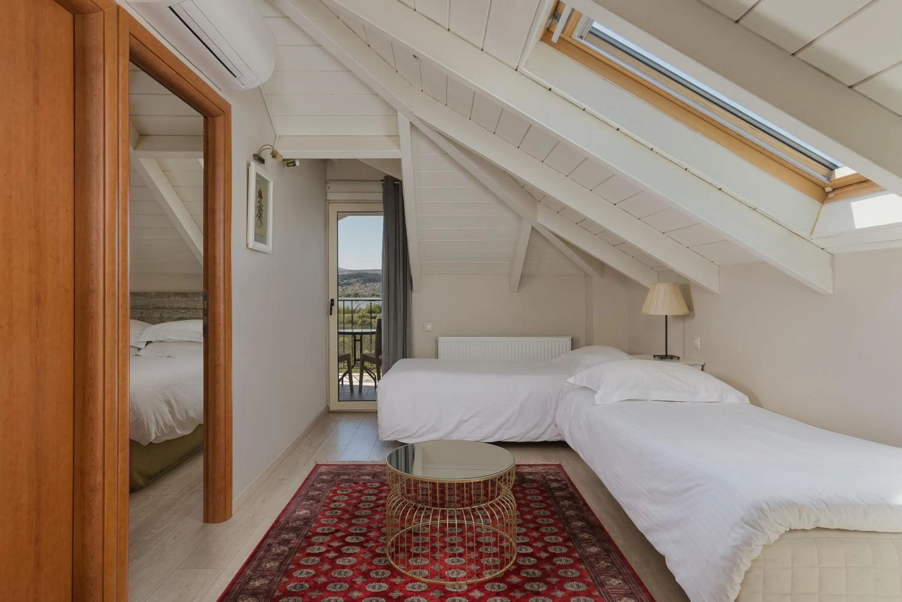 Bed in Anemolia Resort and Spa