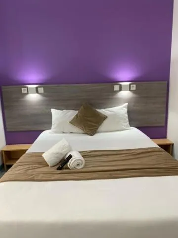 Bed in FASTHOTEL A Dijon