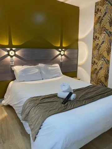 Bed in FASTHOTEL A Dijon