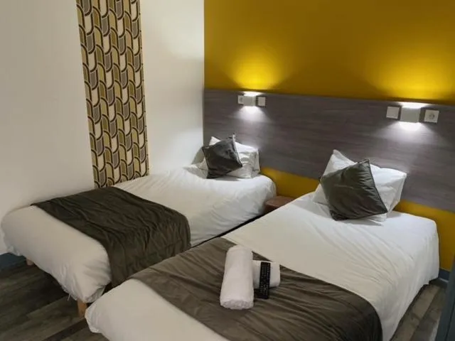 Bed in FASTHOTEL A Dijon