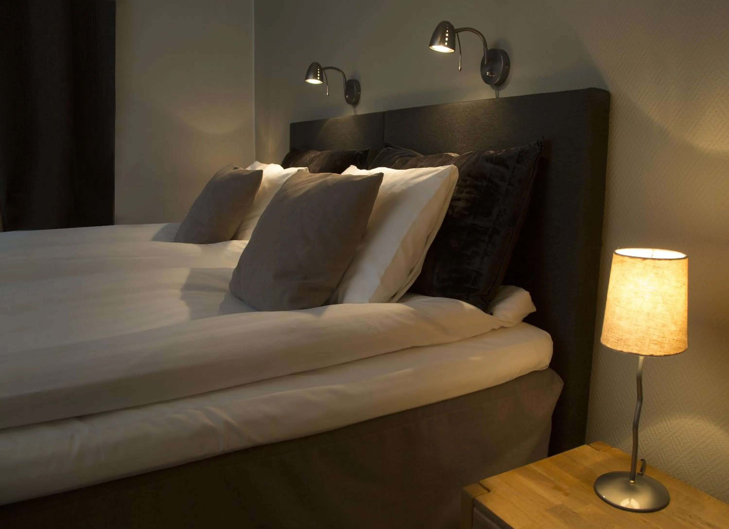 Decorative detail, Bed in Park Hotell