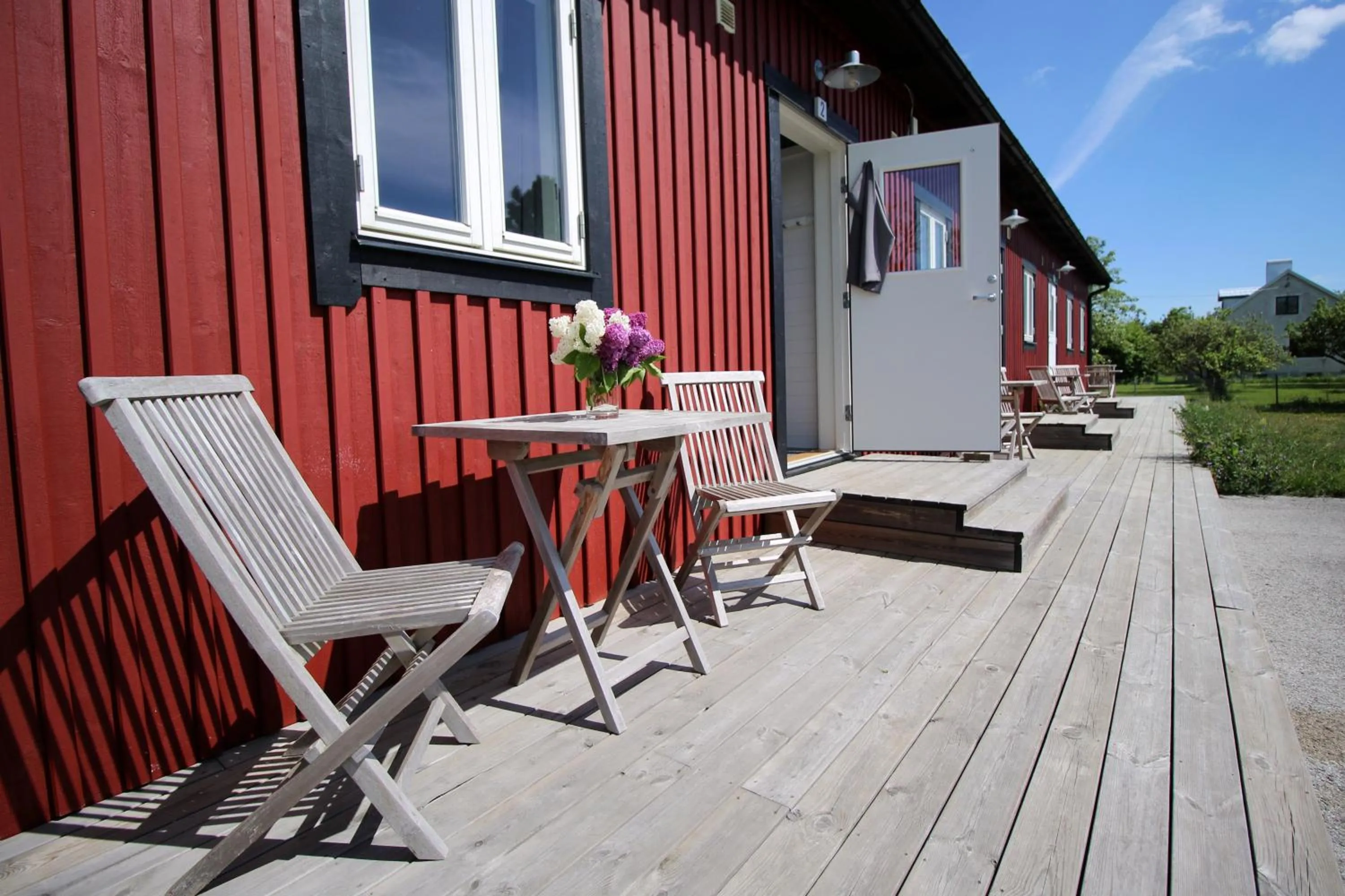 Patio in STF Bunge Hostel