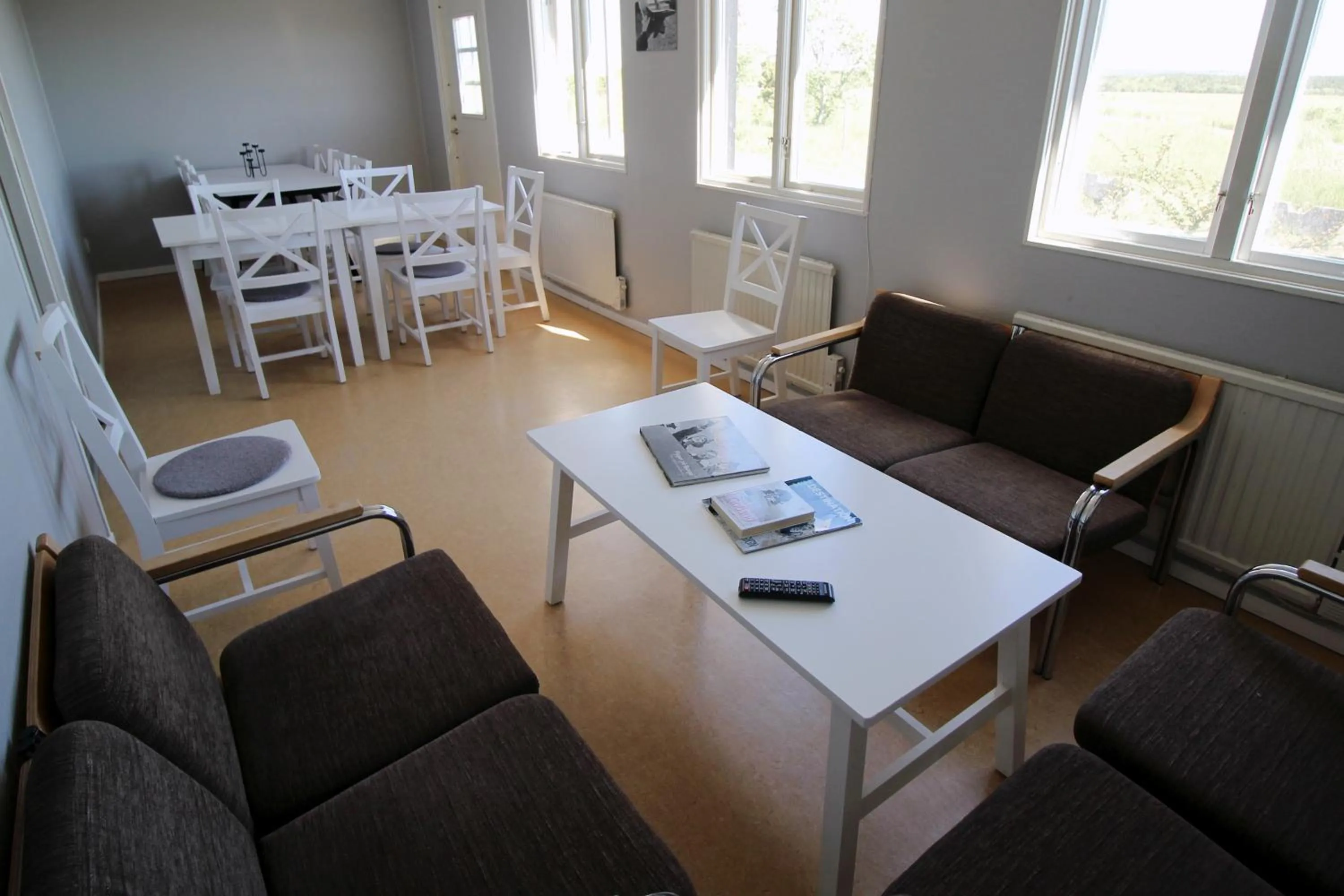 Living room in STF Bunge Hostel