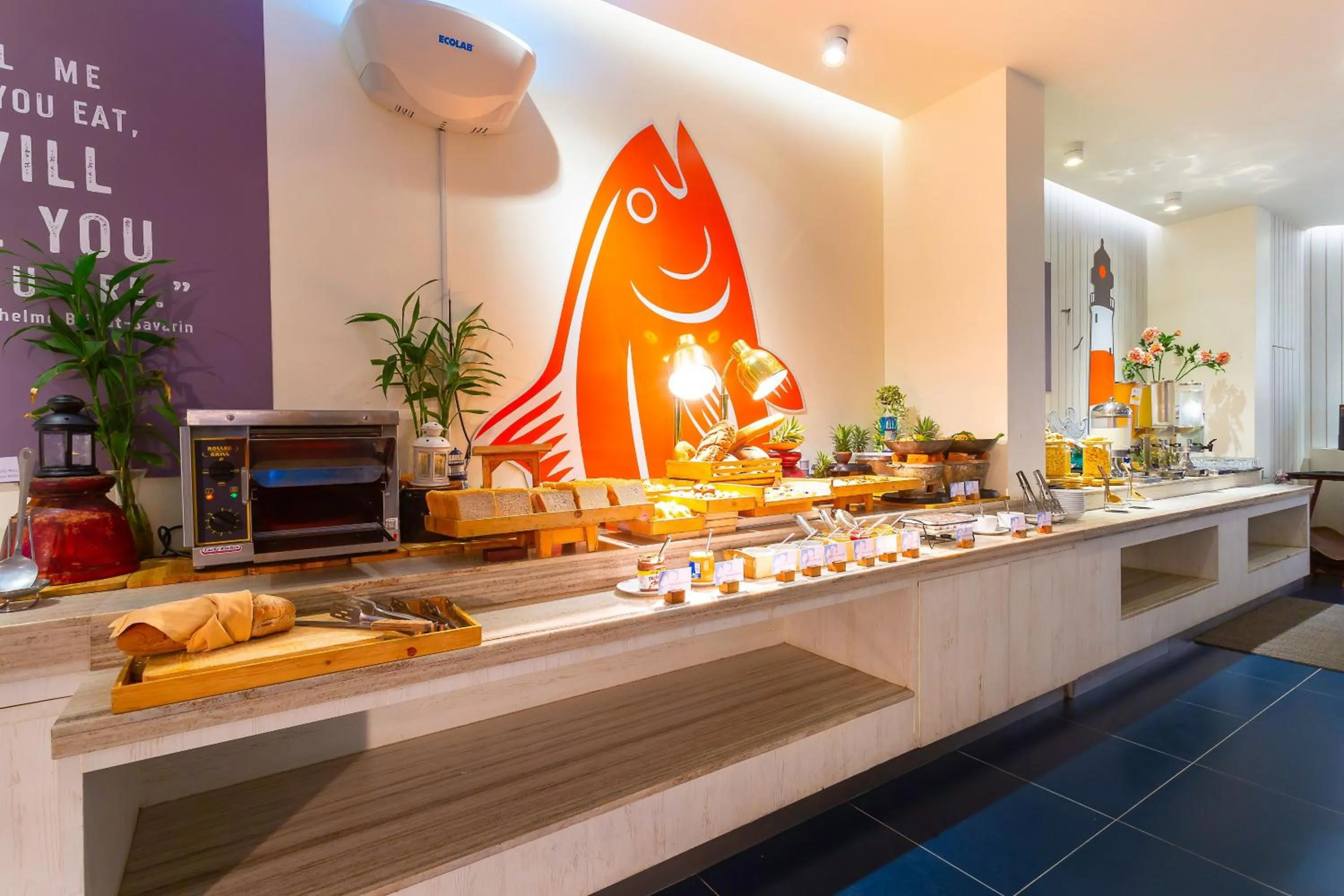 Breakfast in Hotel Clover Patong Phuket - SHA Plus