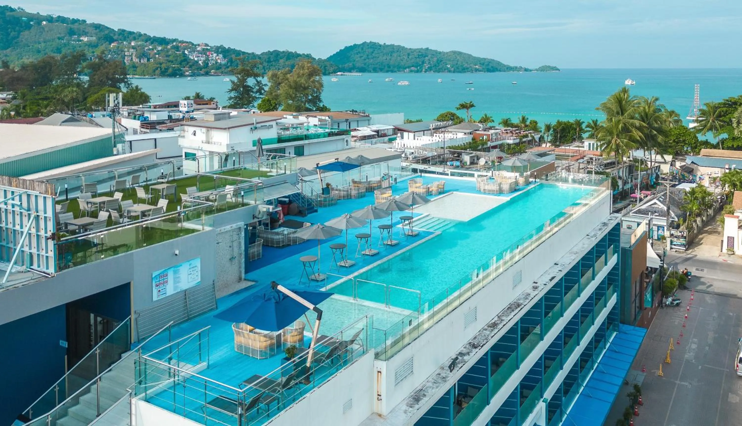 Property building in Hotel Clover Patong Phuket - SHA Plus
