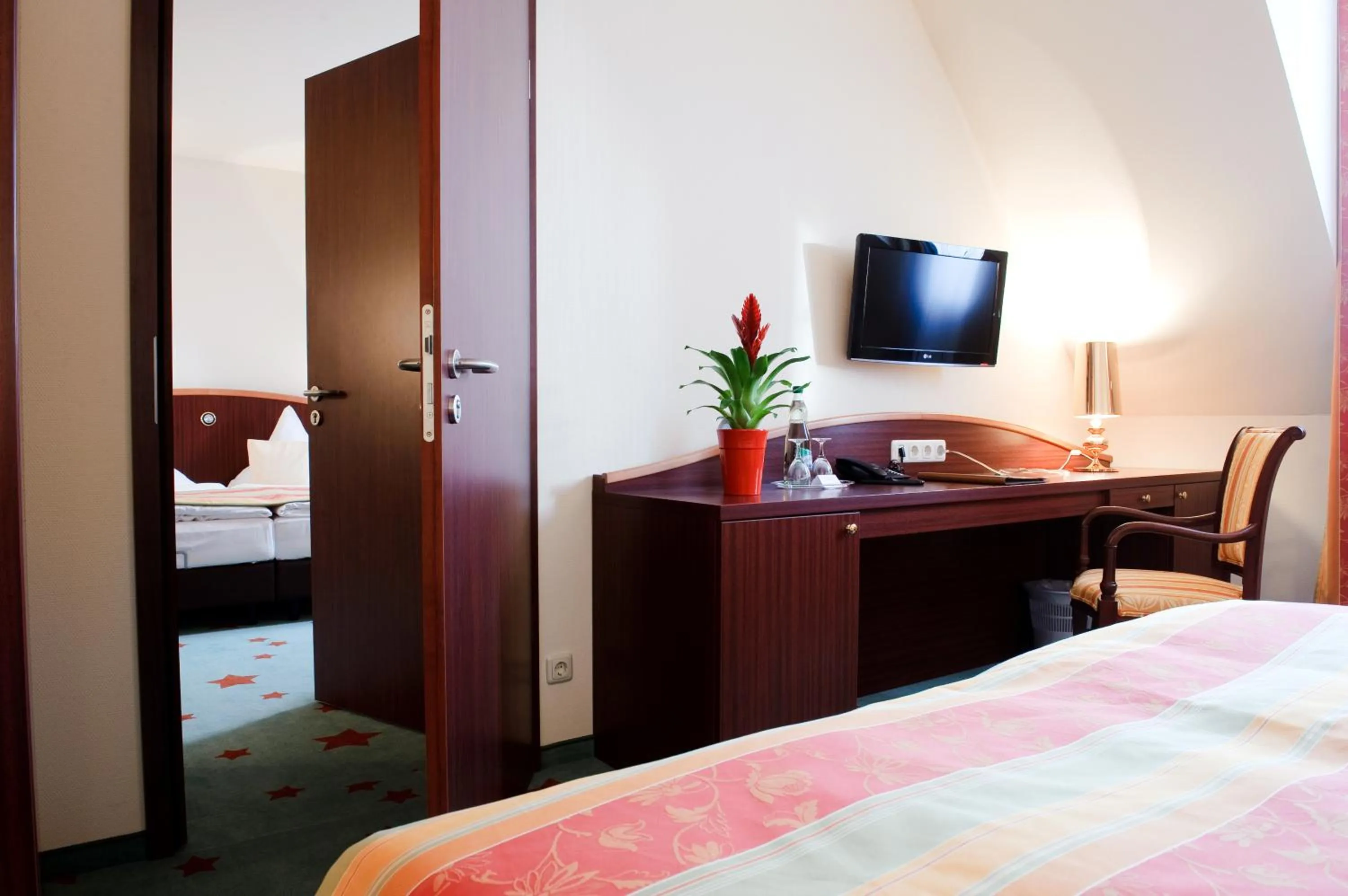 Bed in Stadthotel Stern