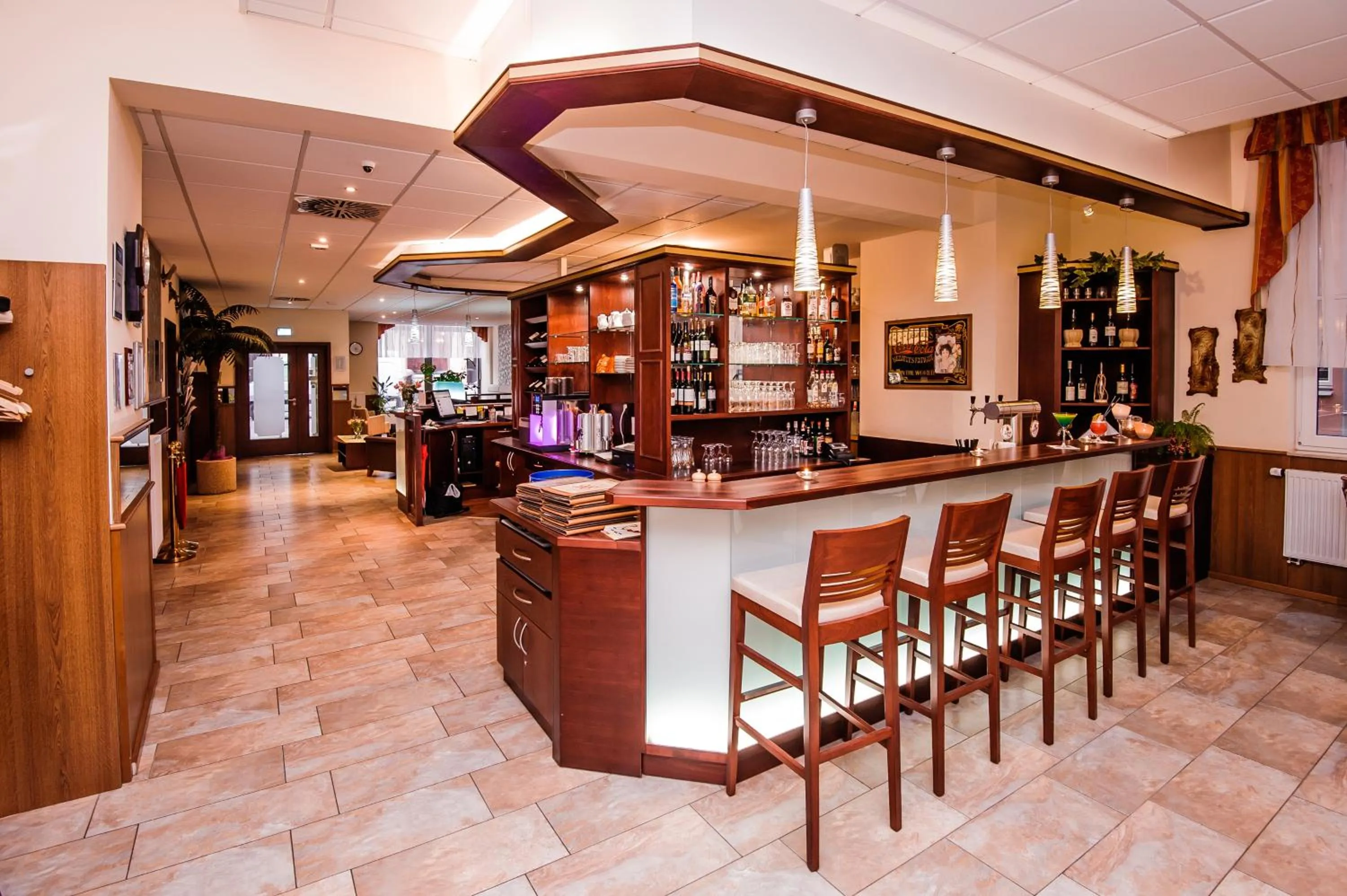 Lounge or bar in Stadthotel Stern