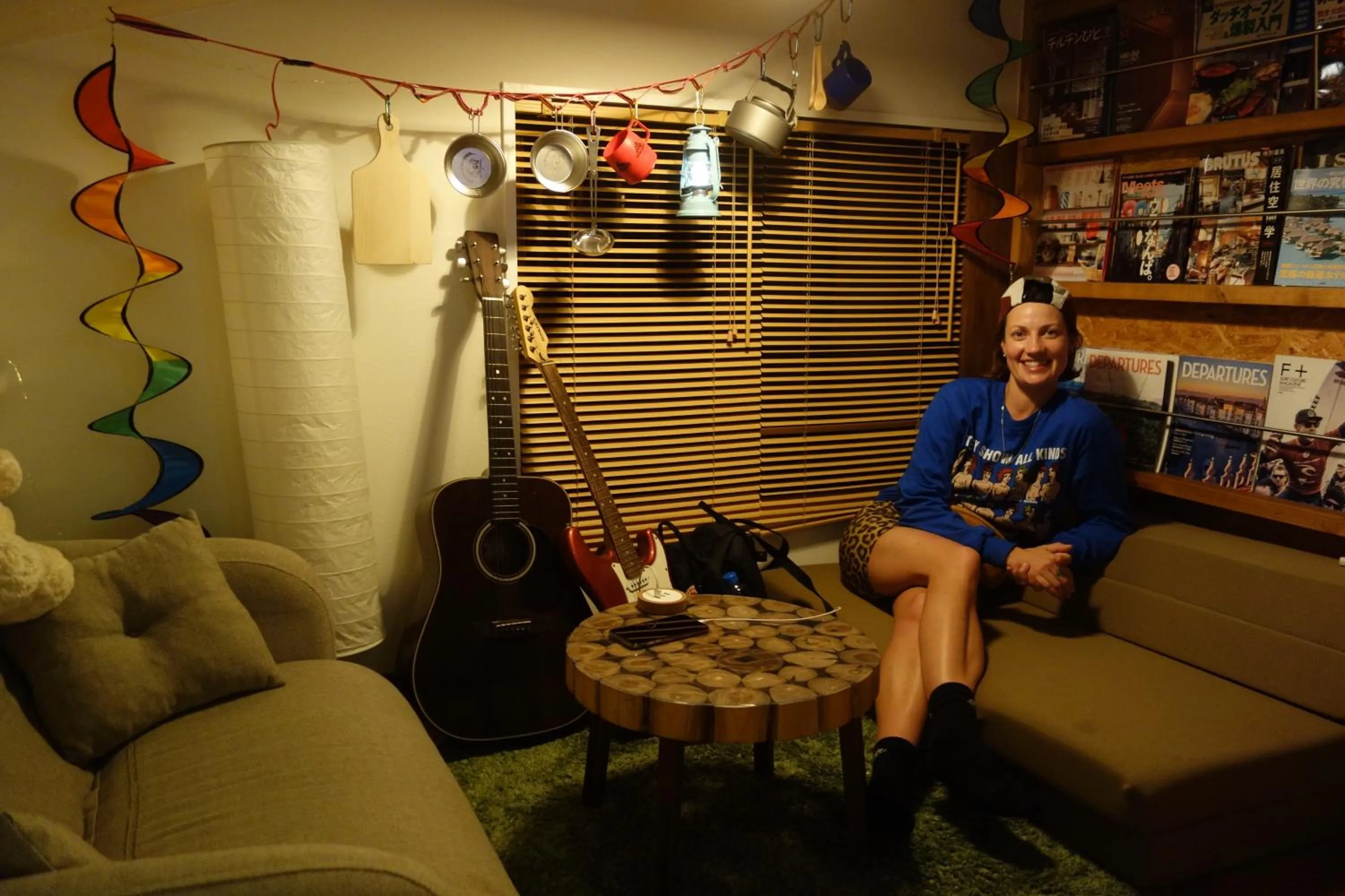 Living room in R Guest House