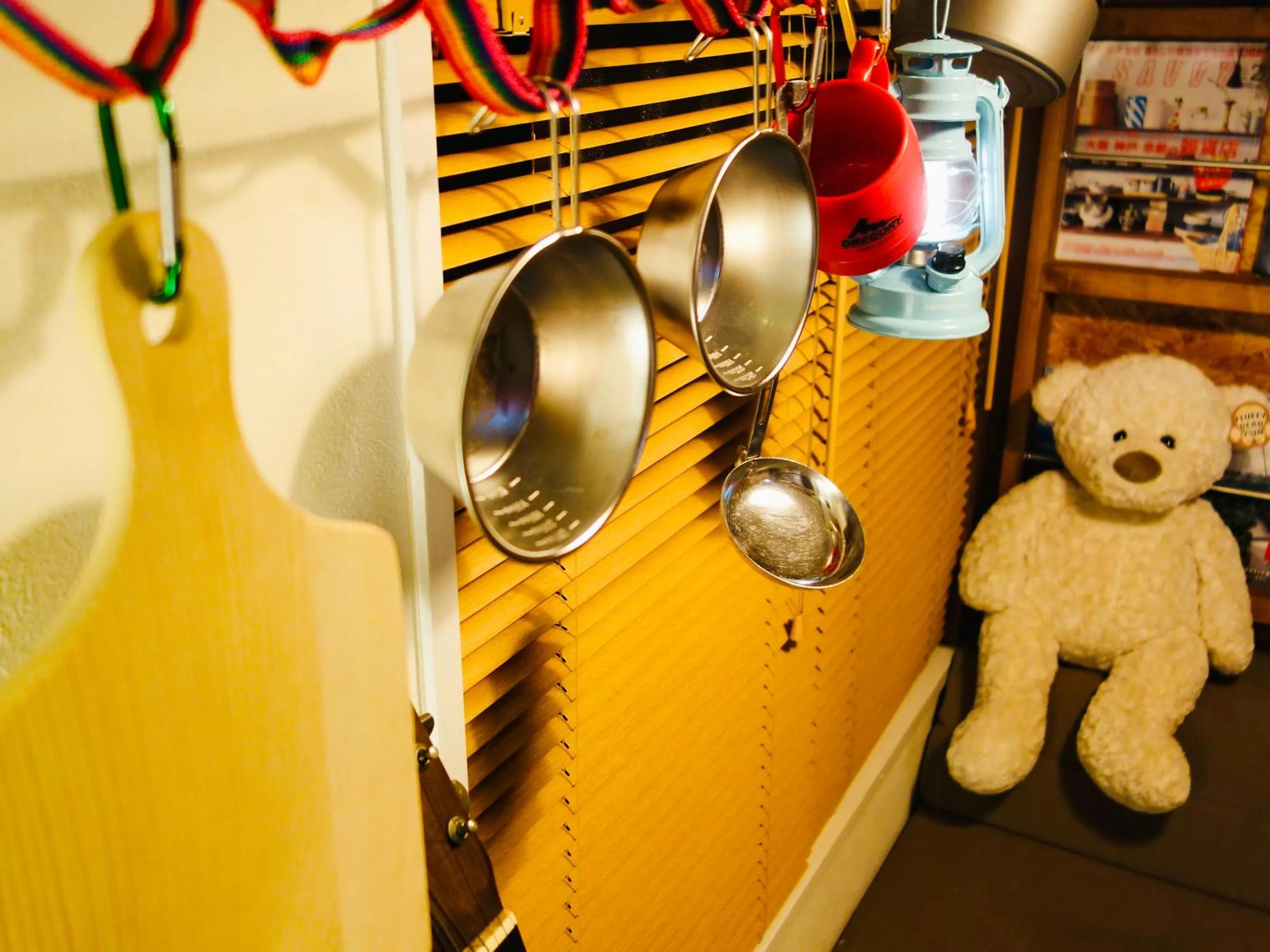 Communal kitchen in R Guest House