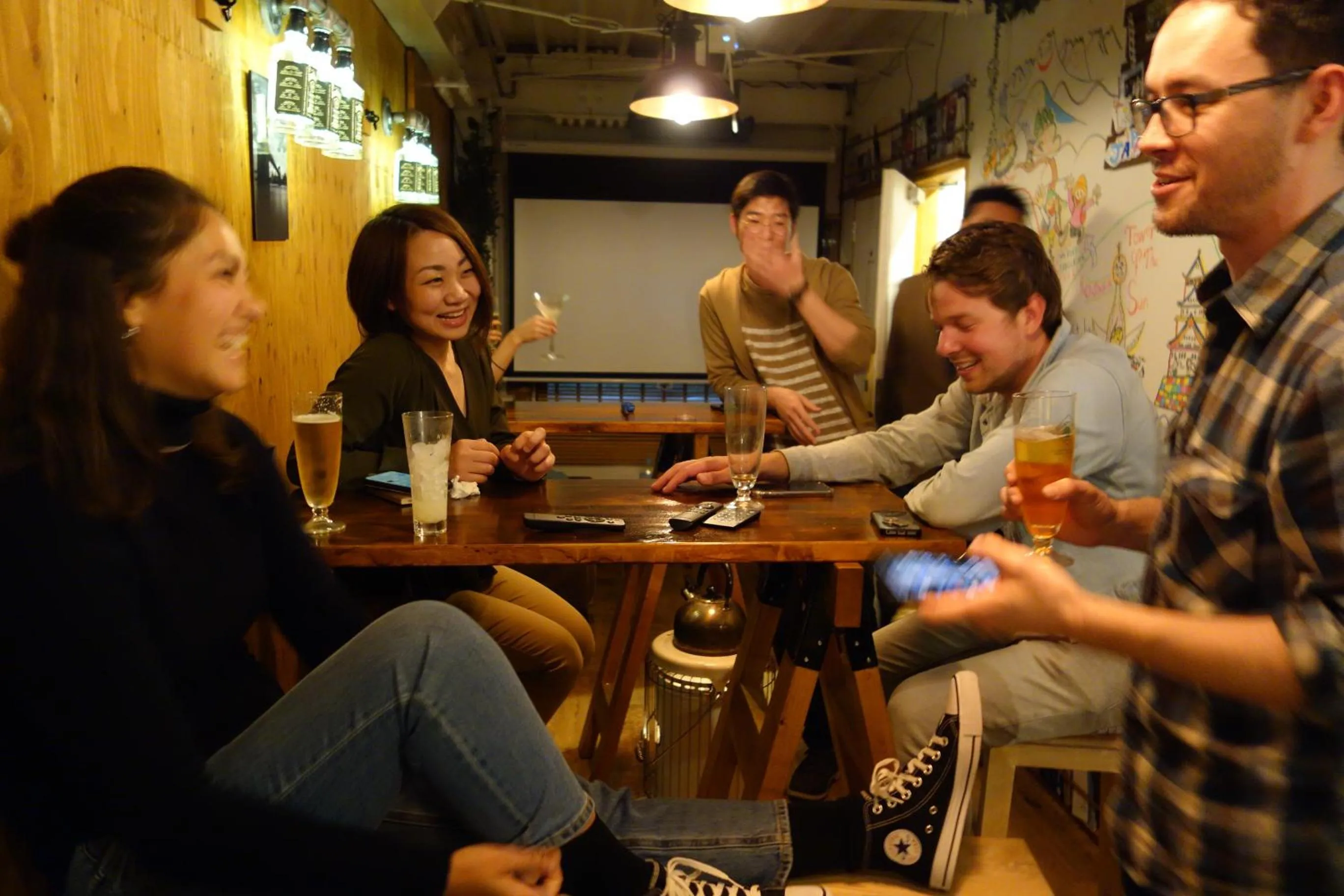 Lounge or bar in R Guest House