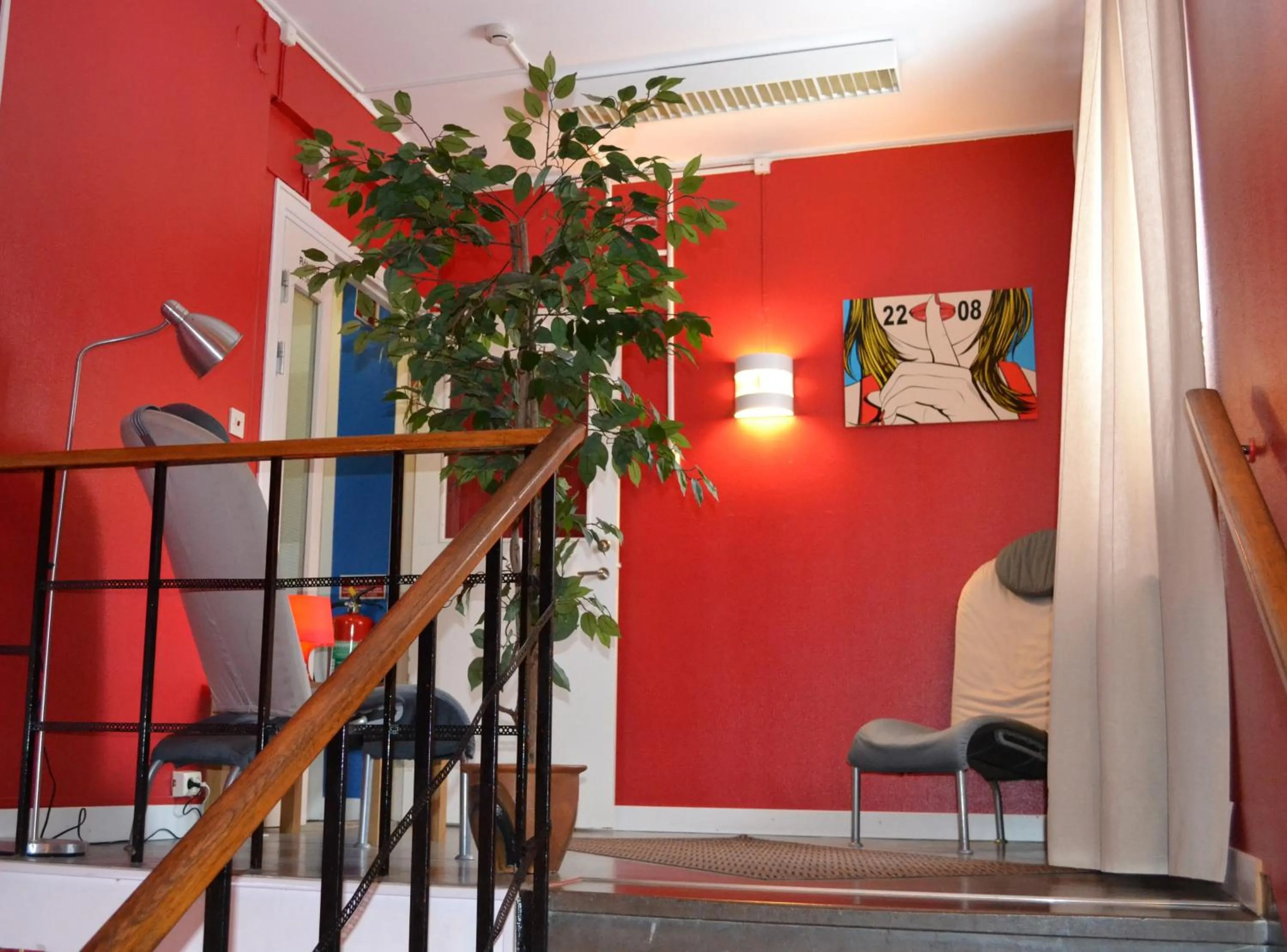 Decorative detail in Södra Bergets Vandrarhem