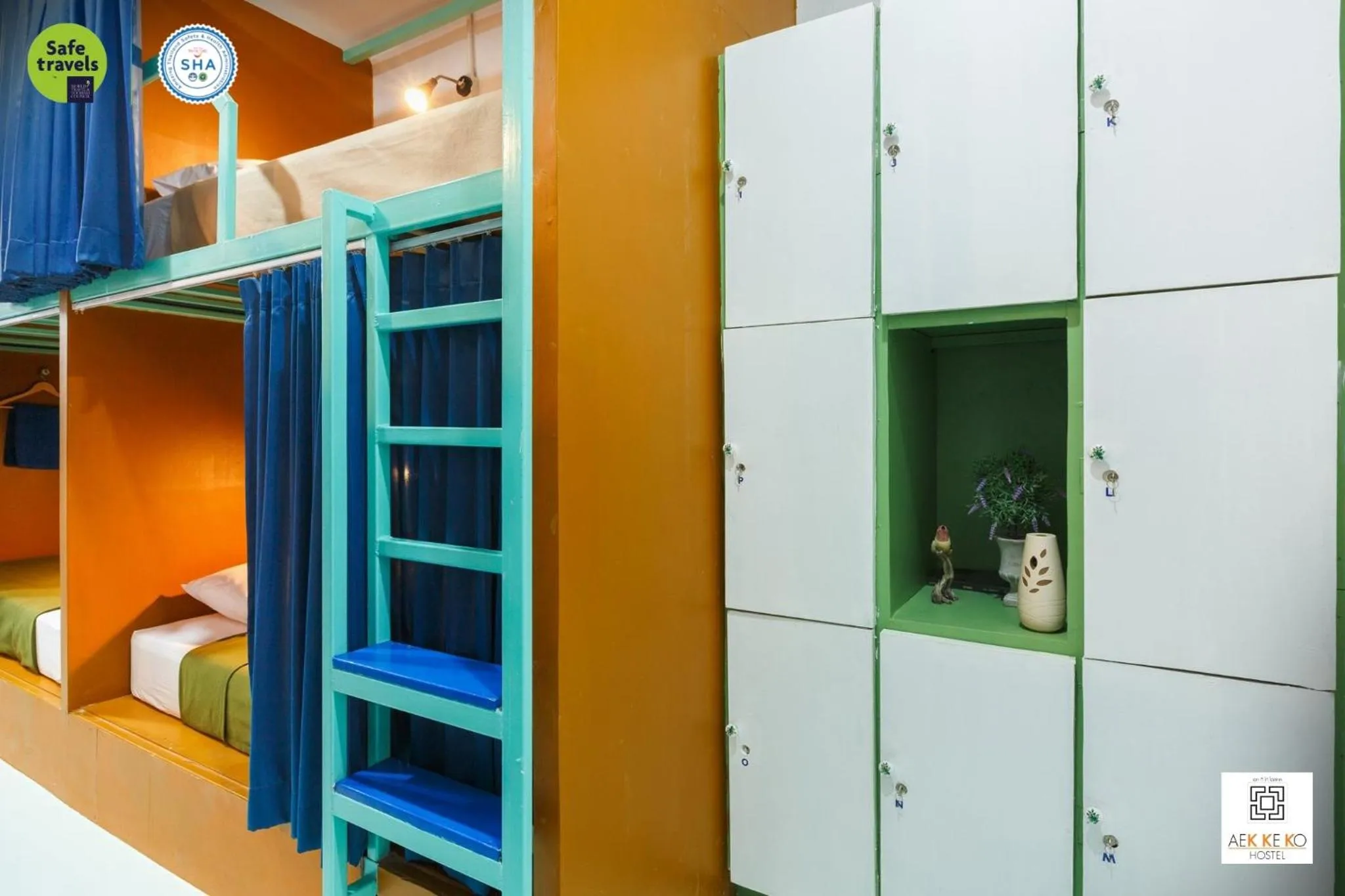 bunk bed in Aekkeko hostel