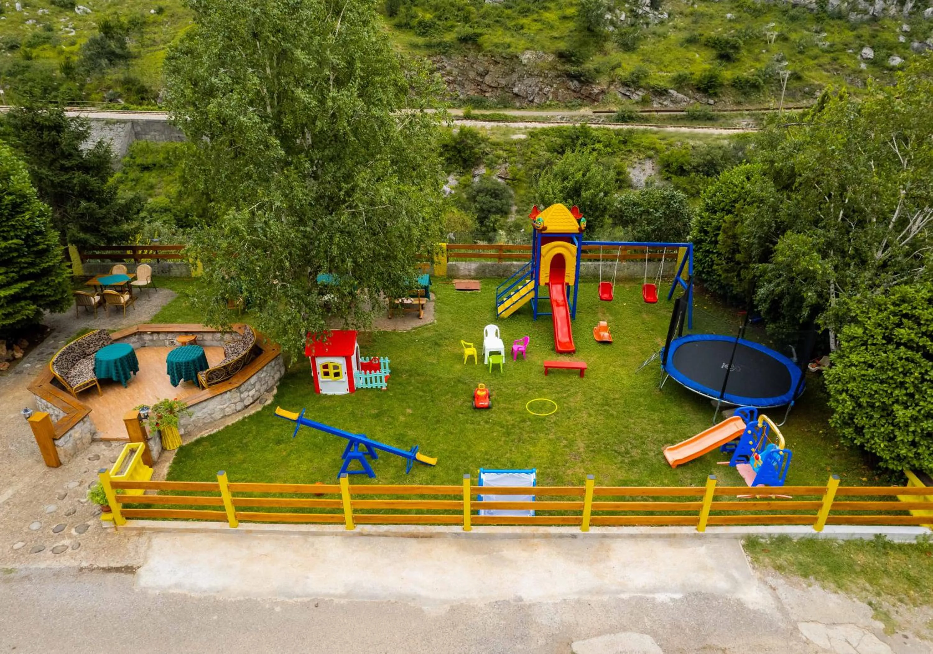 Children play ground in Hostel Izvor