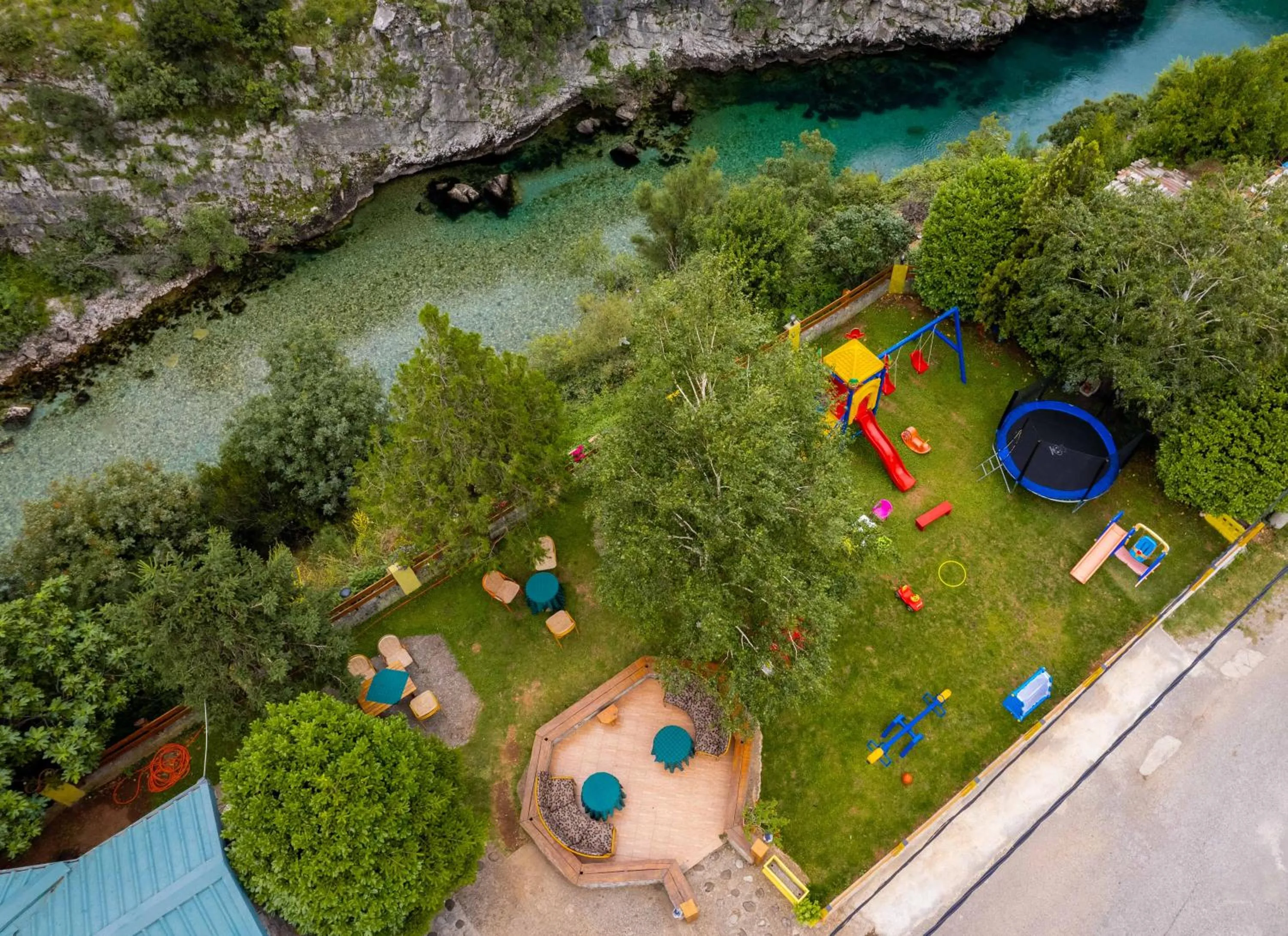 Children play ground in Hostel Izvor