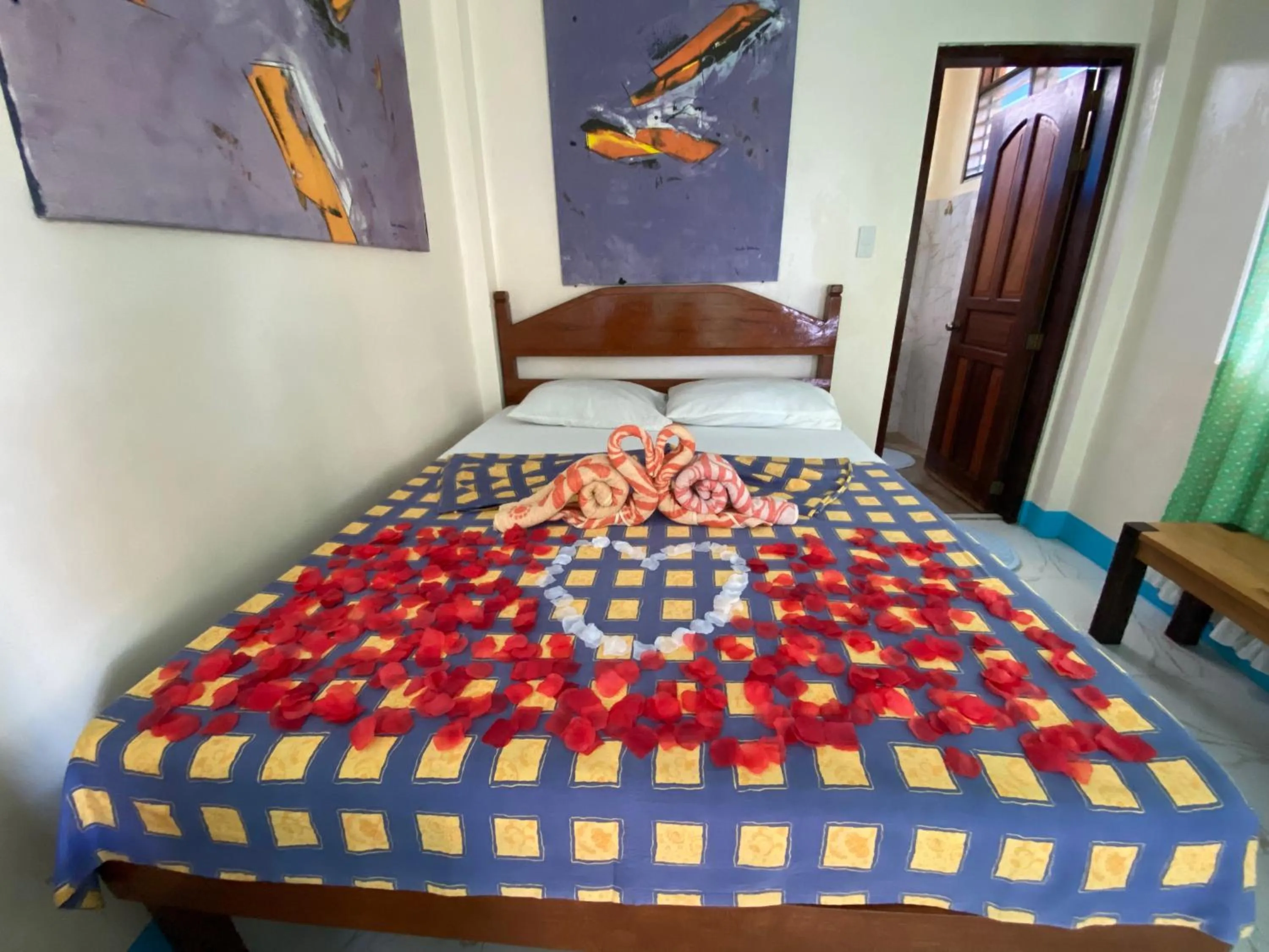 Bed in Santa Claus Hilltop