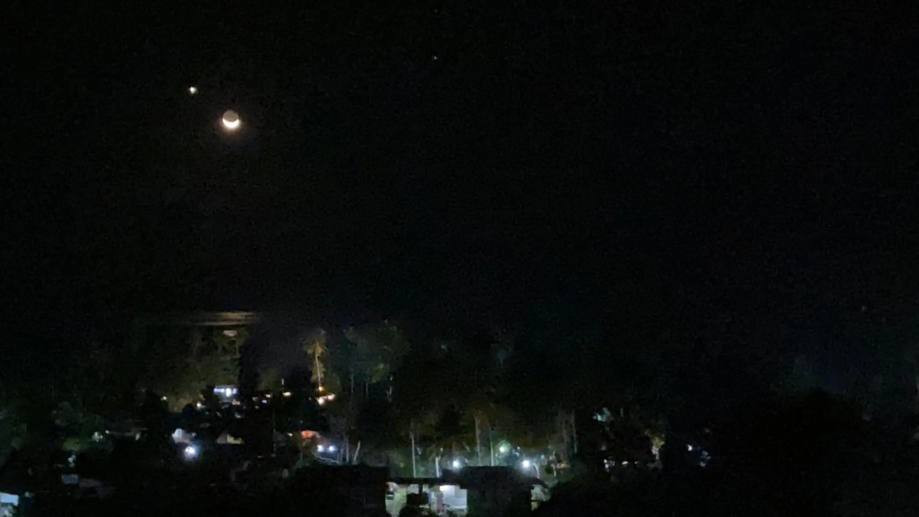 Night in Santa Claus Hilltop