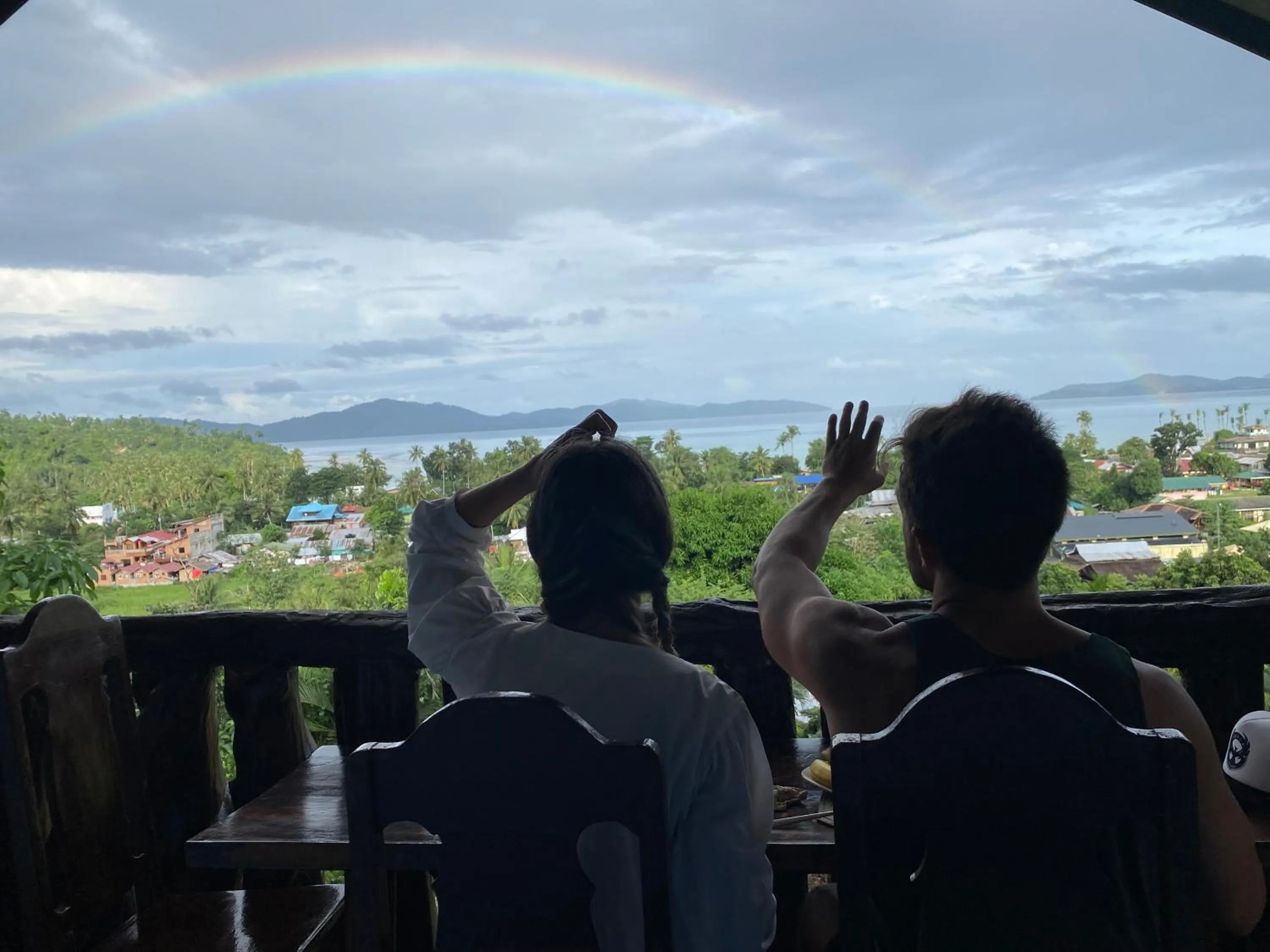 City view in Santa Claus Hilltop